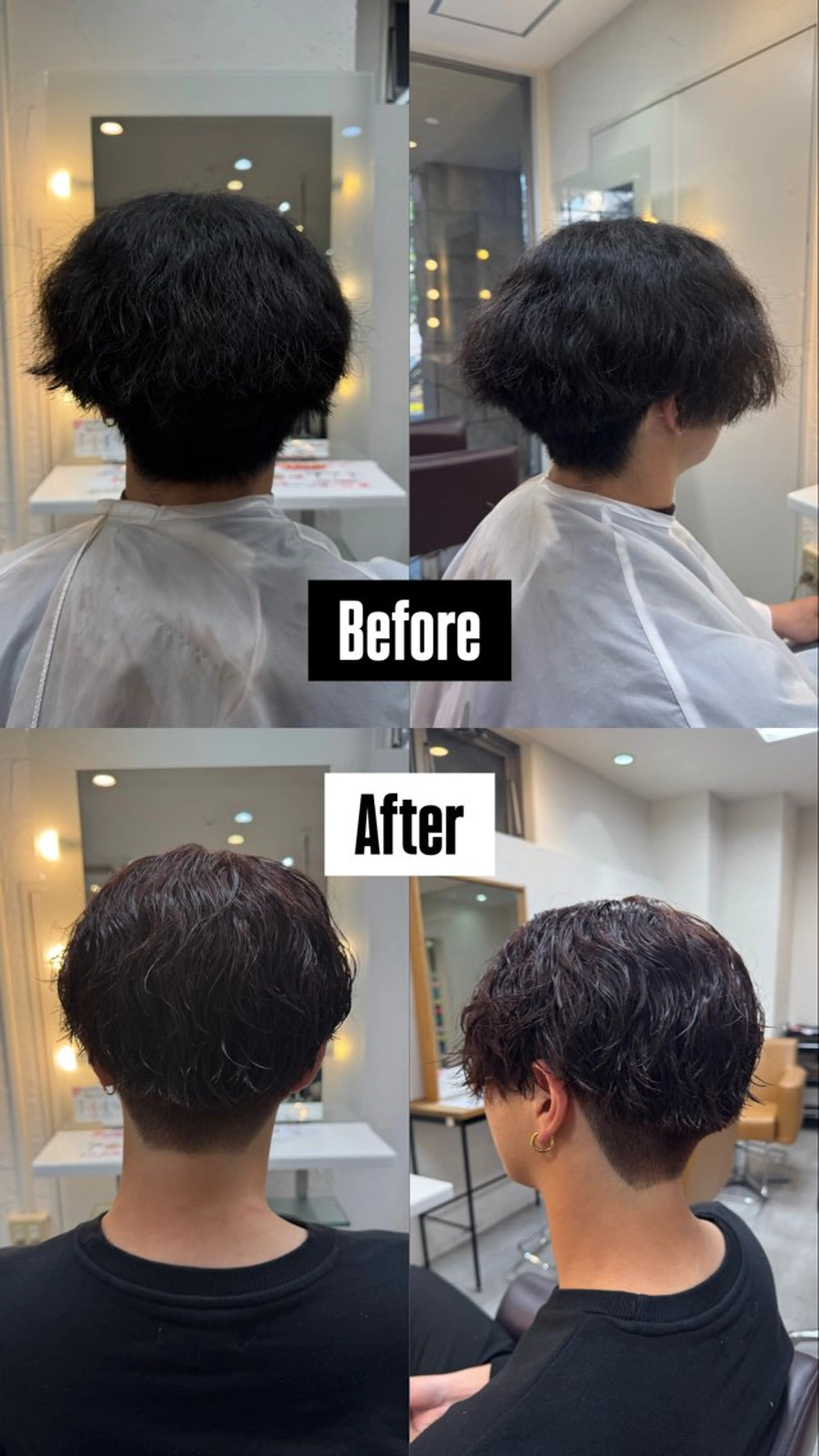 カラー メンズ センターパート マッシュ 刈り上げ ブラウンカラー ピンクカラー カット ヘアカラー メンズカット募集/ hiyori🪼のヘアスタイル