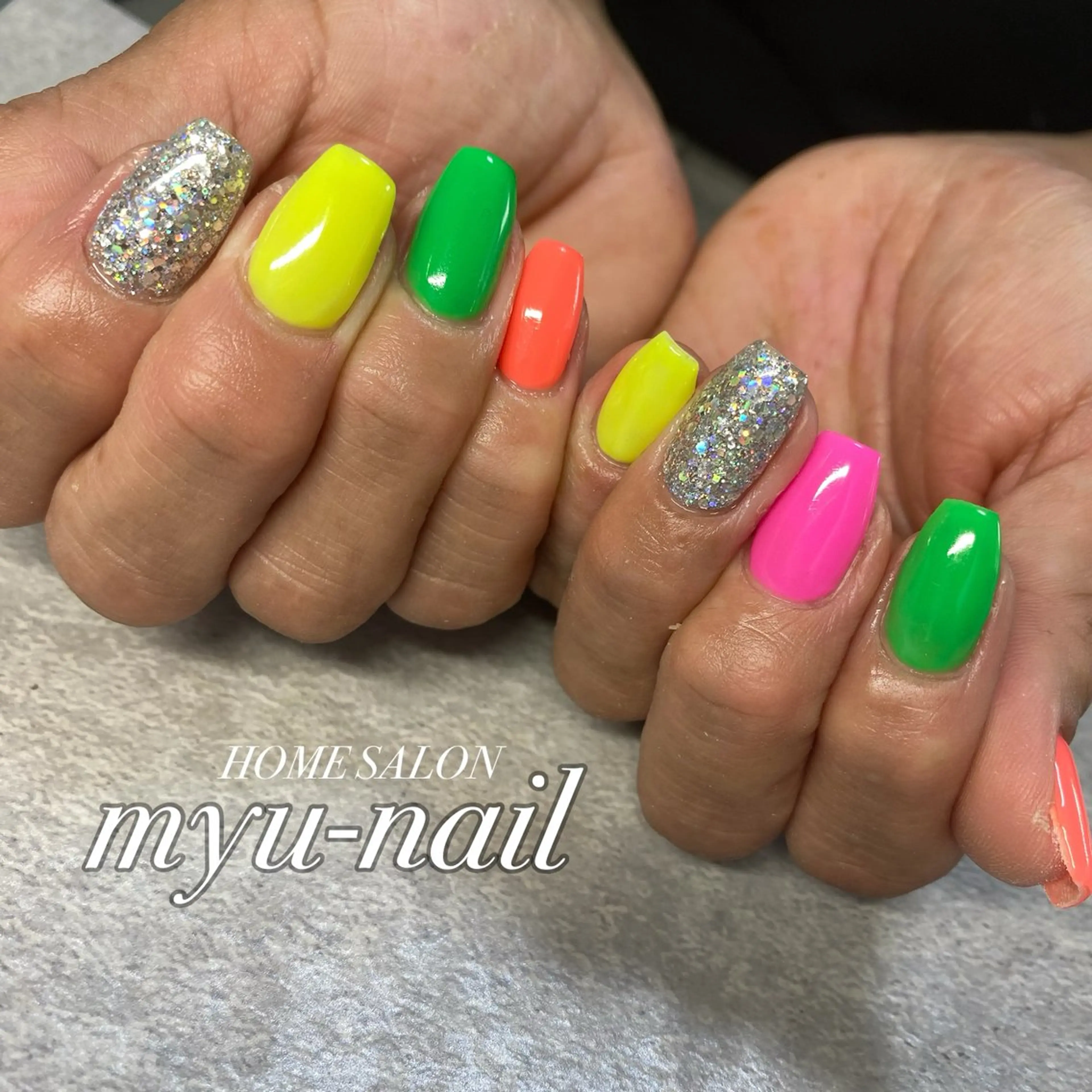 ネイル ホームサロン myu-nailのネイルデザイン