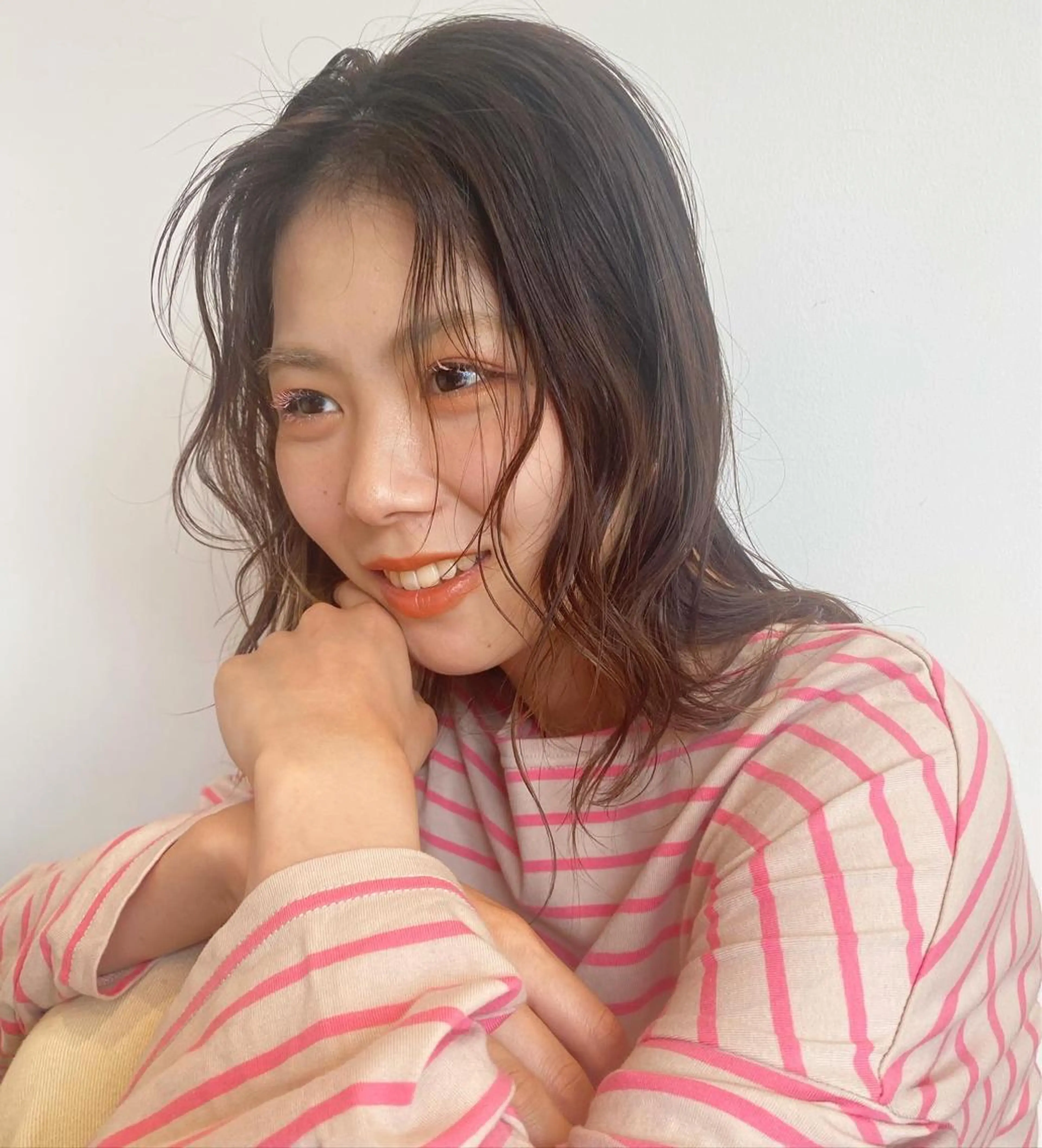 カラー 増井 彩乃のヘアスタイル