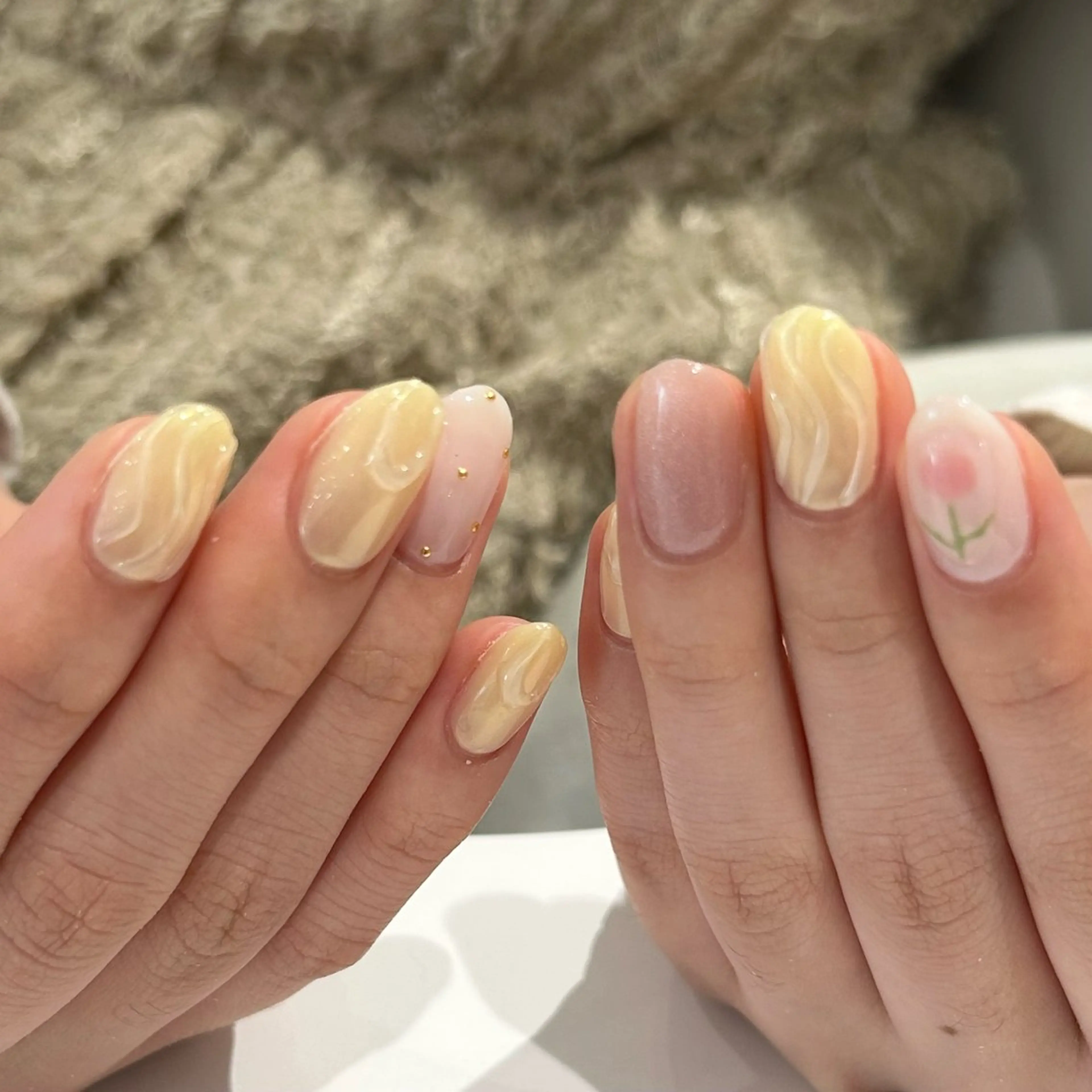 ネイル 金子 萌果のネイルデザイン