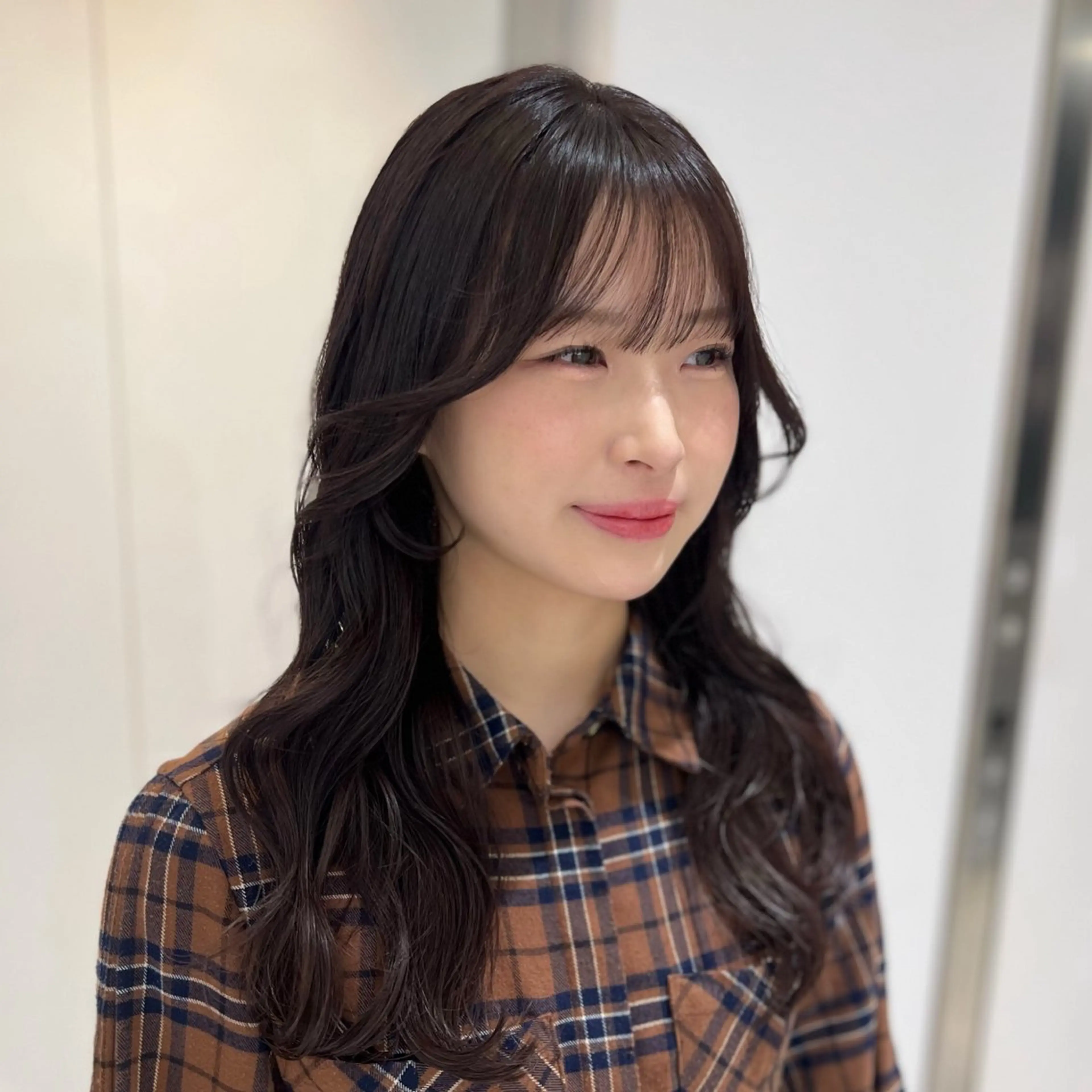 ロング カラー ヘアカラー トリートメント 顔周り/透明感/銀座 🩵りのせのヘアスタイル