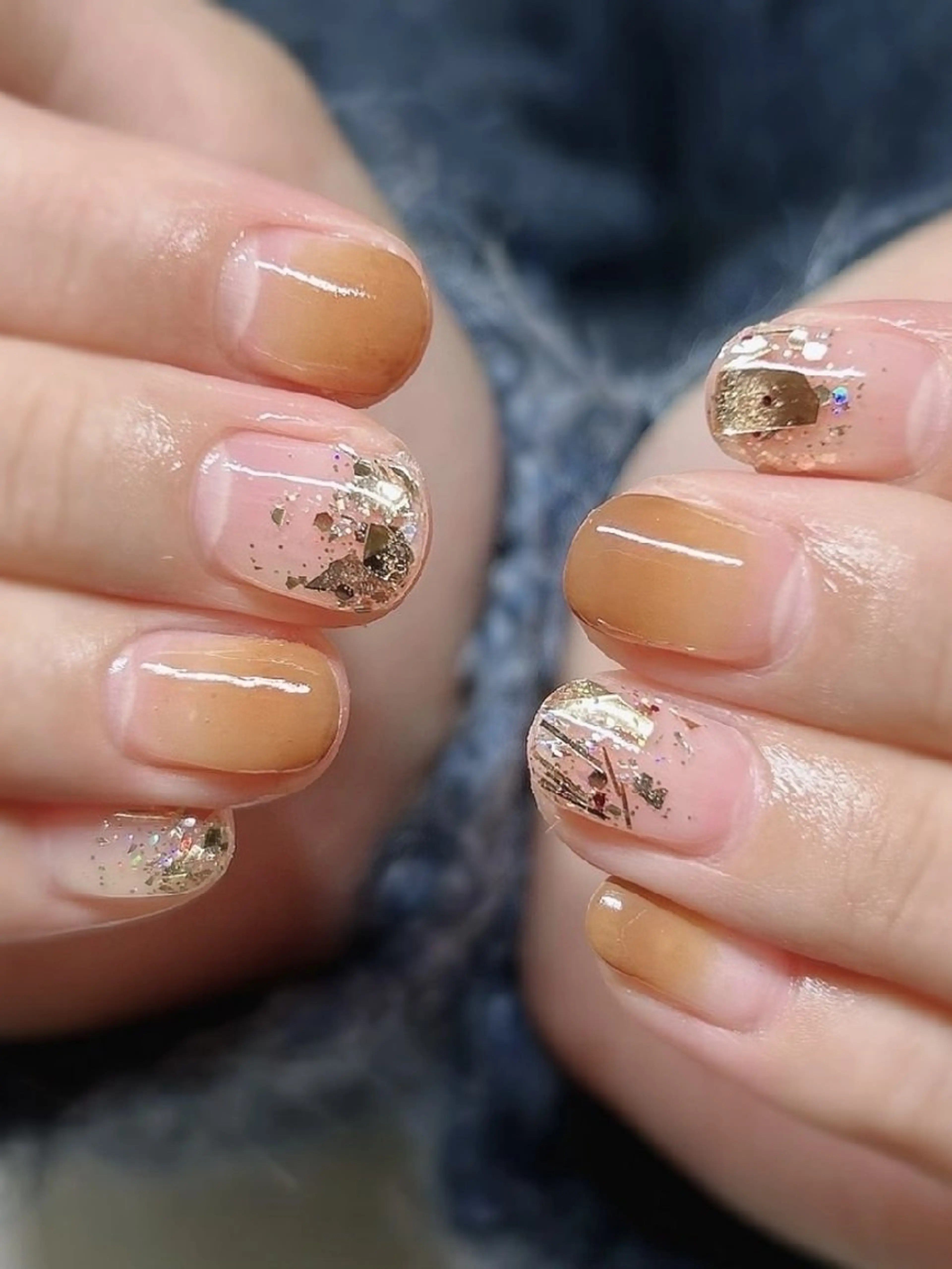 ネイル グラデーション ハンドネイル Jadenail  kokoroのネイルデザイン