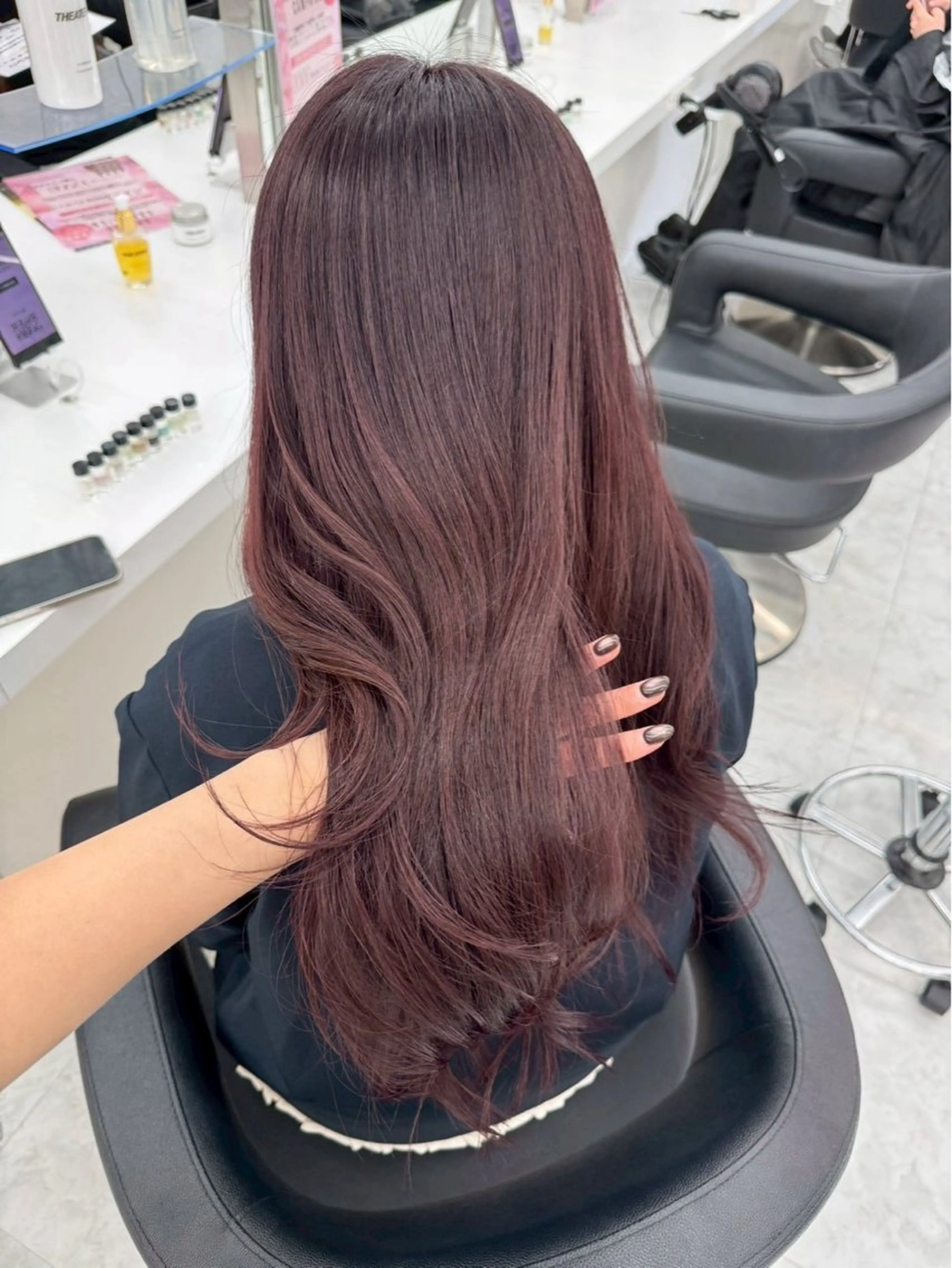 ロング 大浦 千野のヘアスタイル