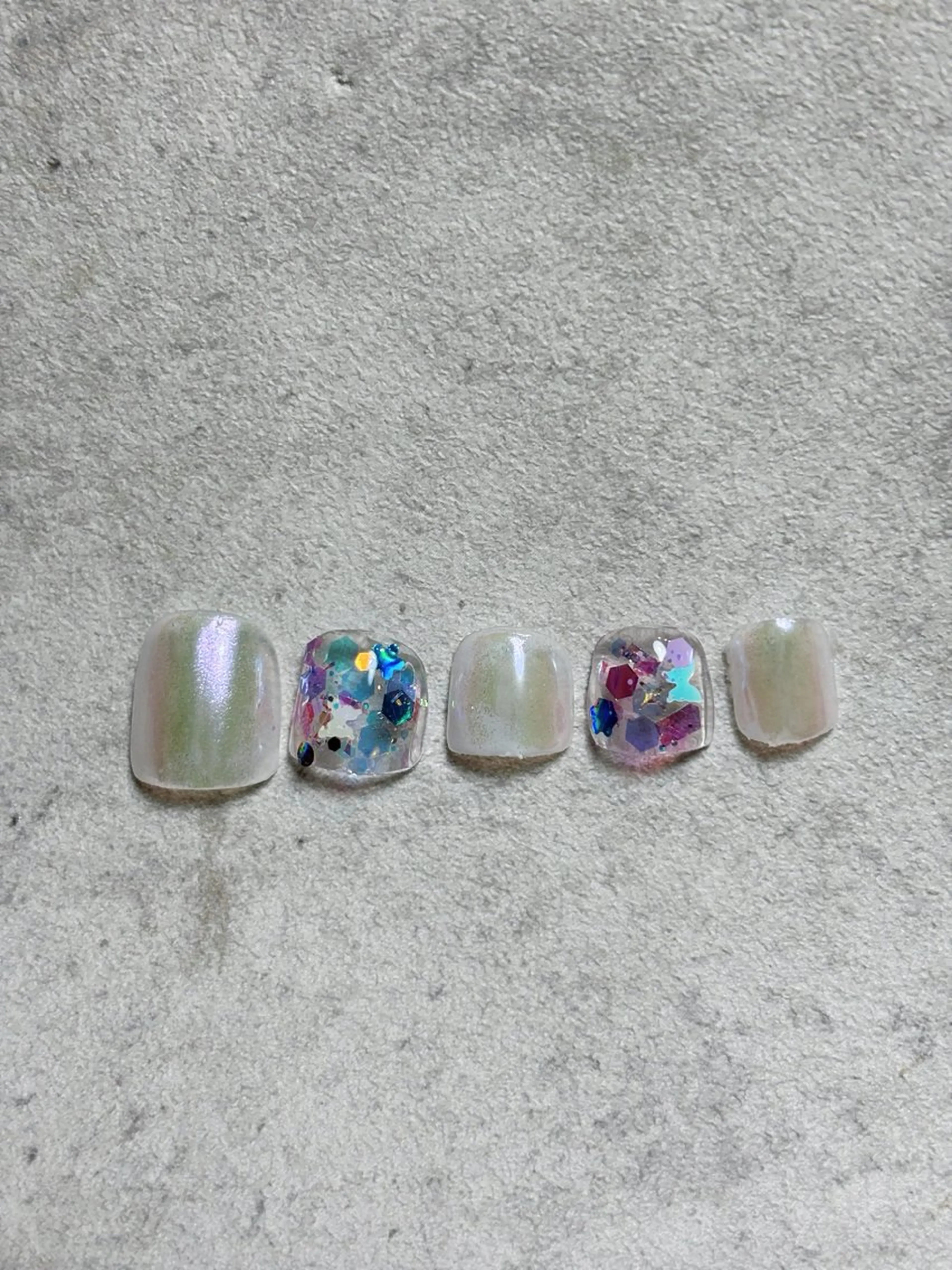 ネイル フットネイル キラキラネイル Su. Naillandのネイルデザイン