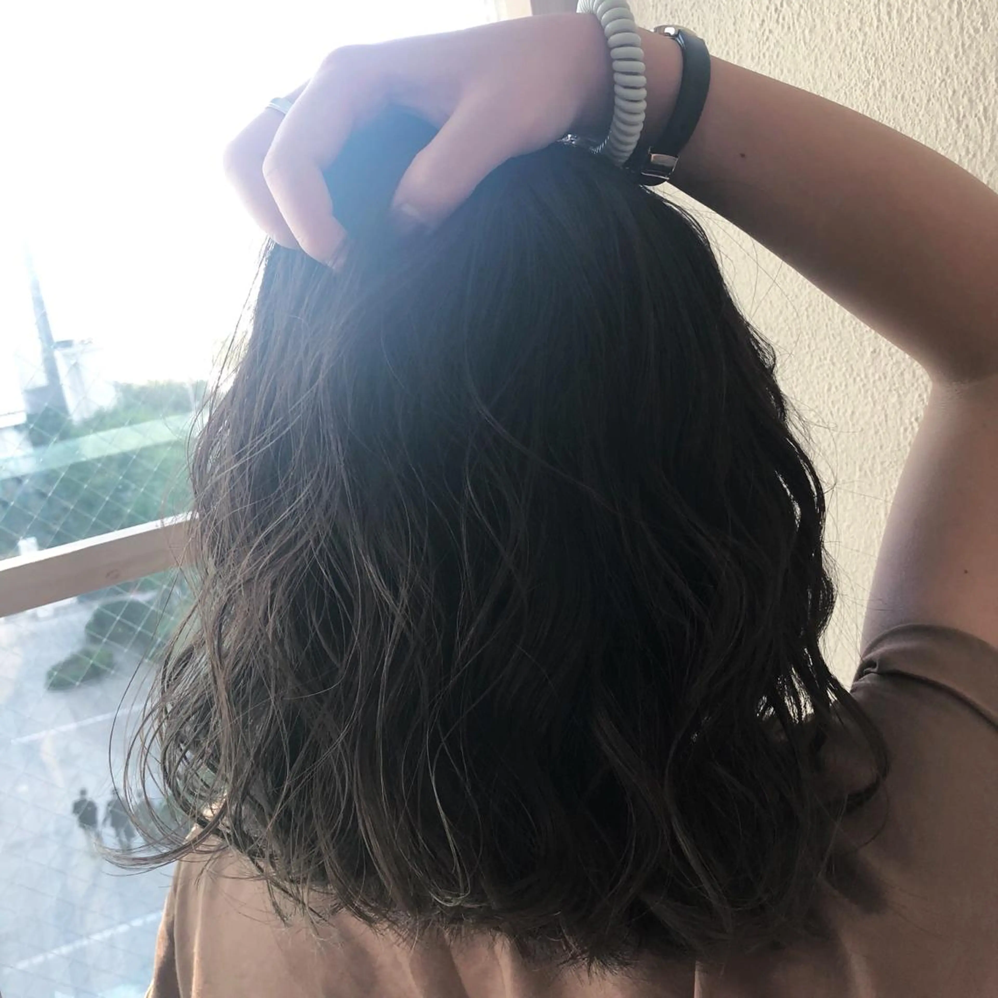 ショート カラー ヘアアレンジ 透明感カラー レイヤーカット/ボブ /縮毛矯正✨大輝のヘアスタイル
