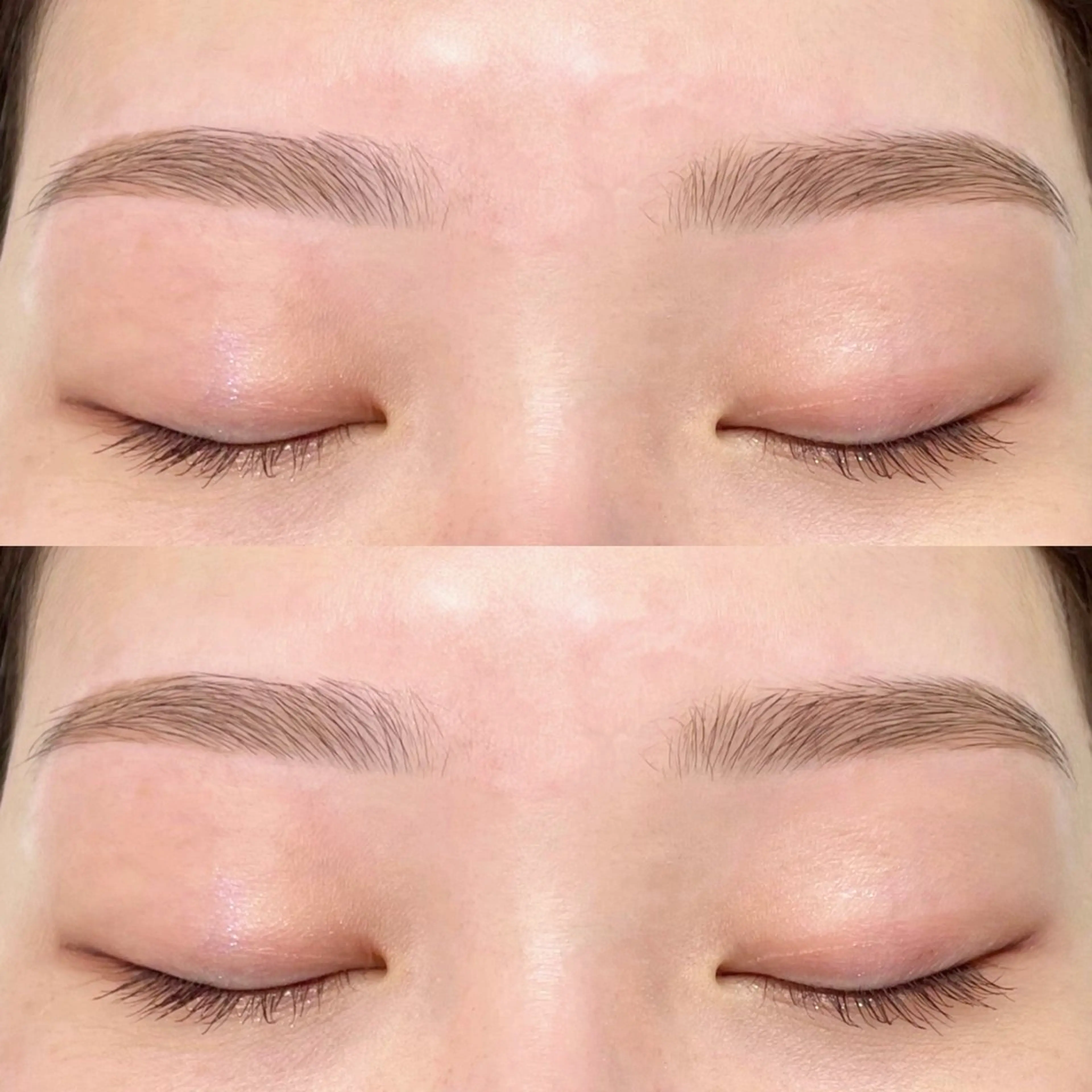 美眉アイブロウWAX＋間引き+メイク仕上げ🥣✨の写真