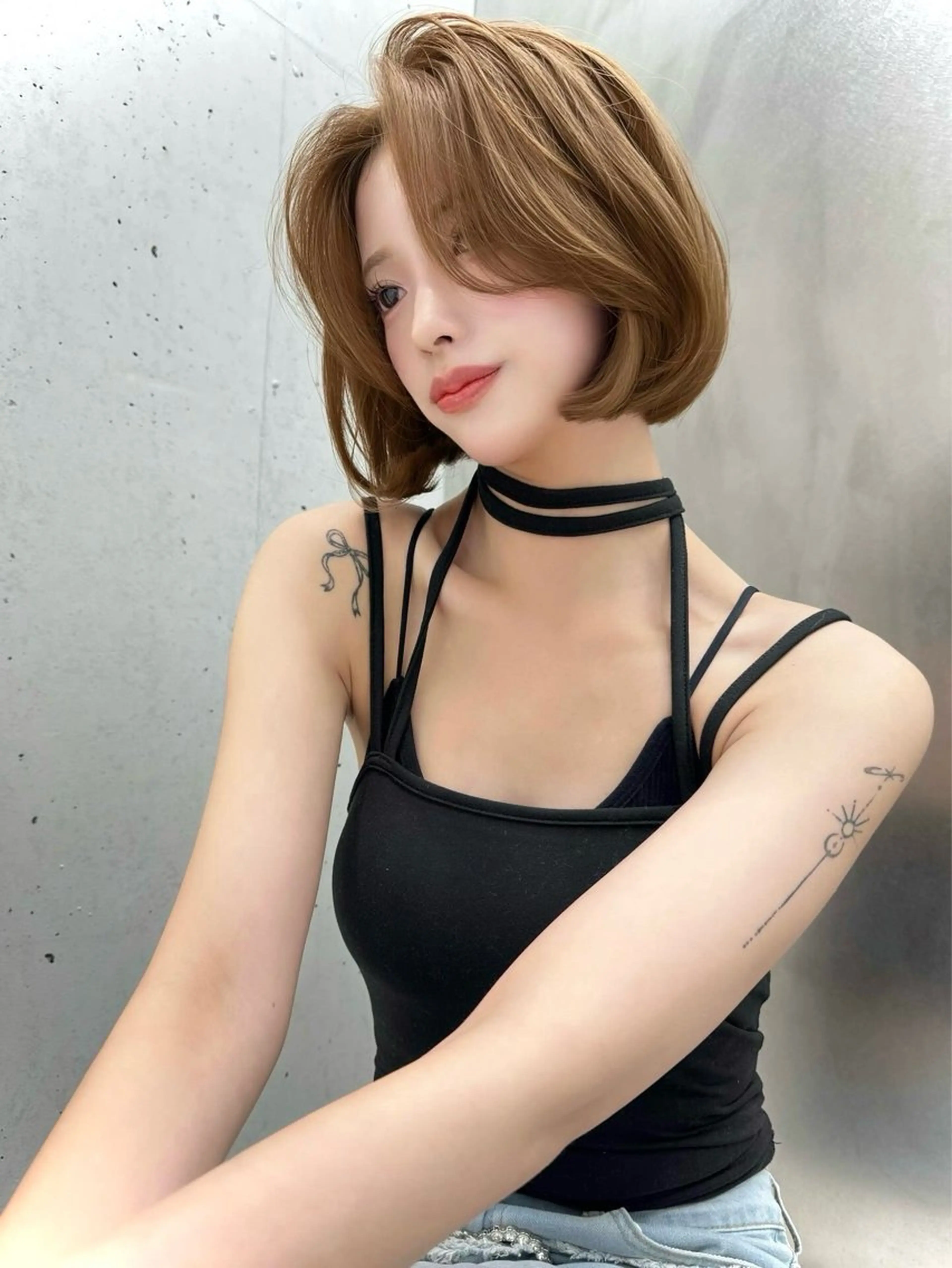 ショート ボブ レイヤーカット SOYON大宮2号 ボブ/nanamiのヘアスタイル