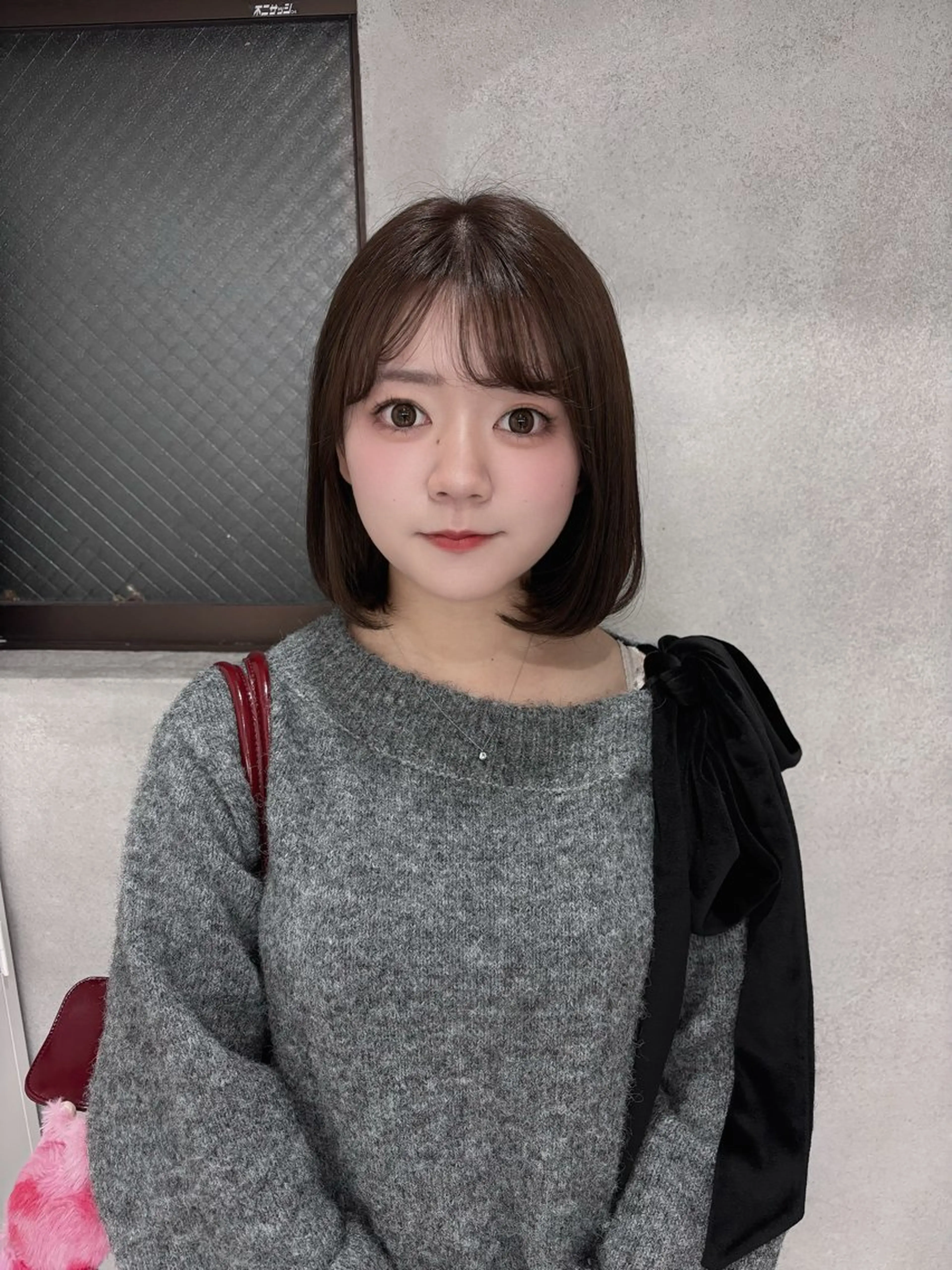 ショート カラー ブラウンカラー オリーブブラウン ボブ タンバルモリ 心愛/天神/レイヤー /透明感カラー/艶髪のヘアスタイル