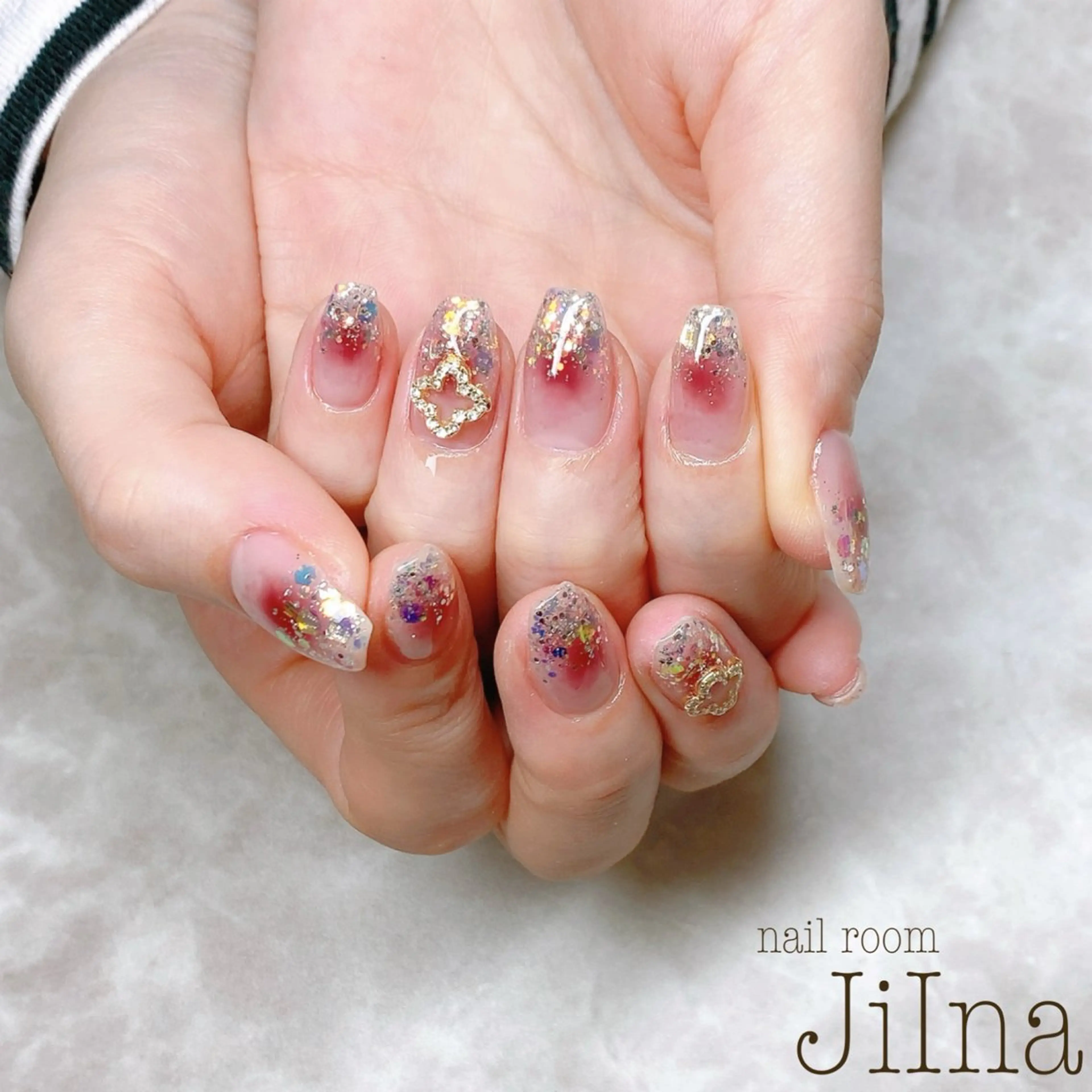 ネイル 持ち込み JiIna nailのネイルデザイン