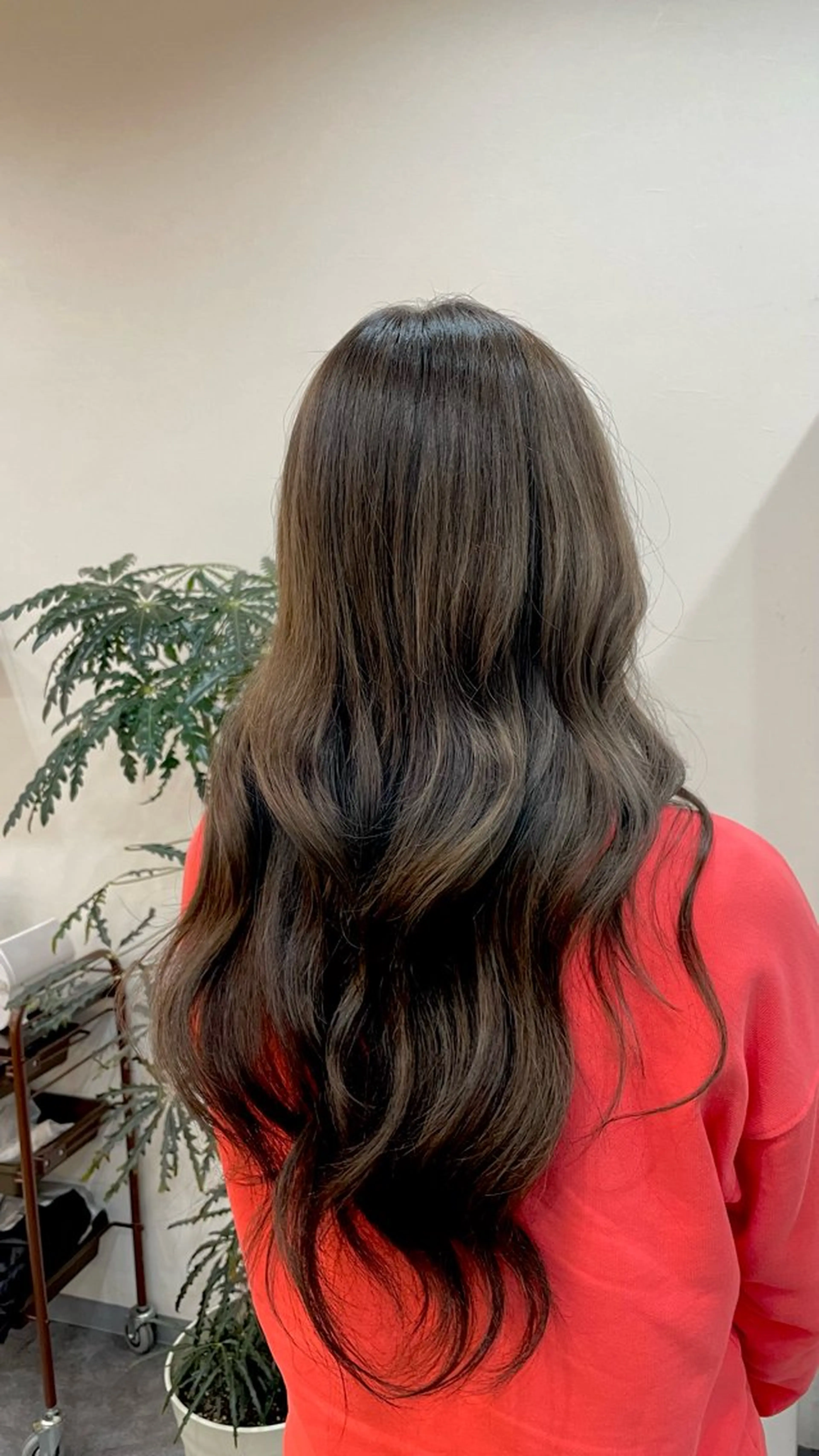 ロング カラー ハイライトカラー ハイライト hair terrace M所属・郡山/透明感カラー /馬場アンドレアのヘアスタイル