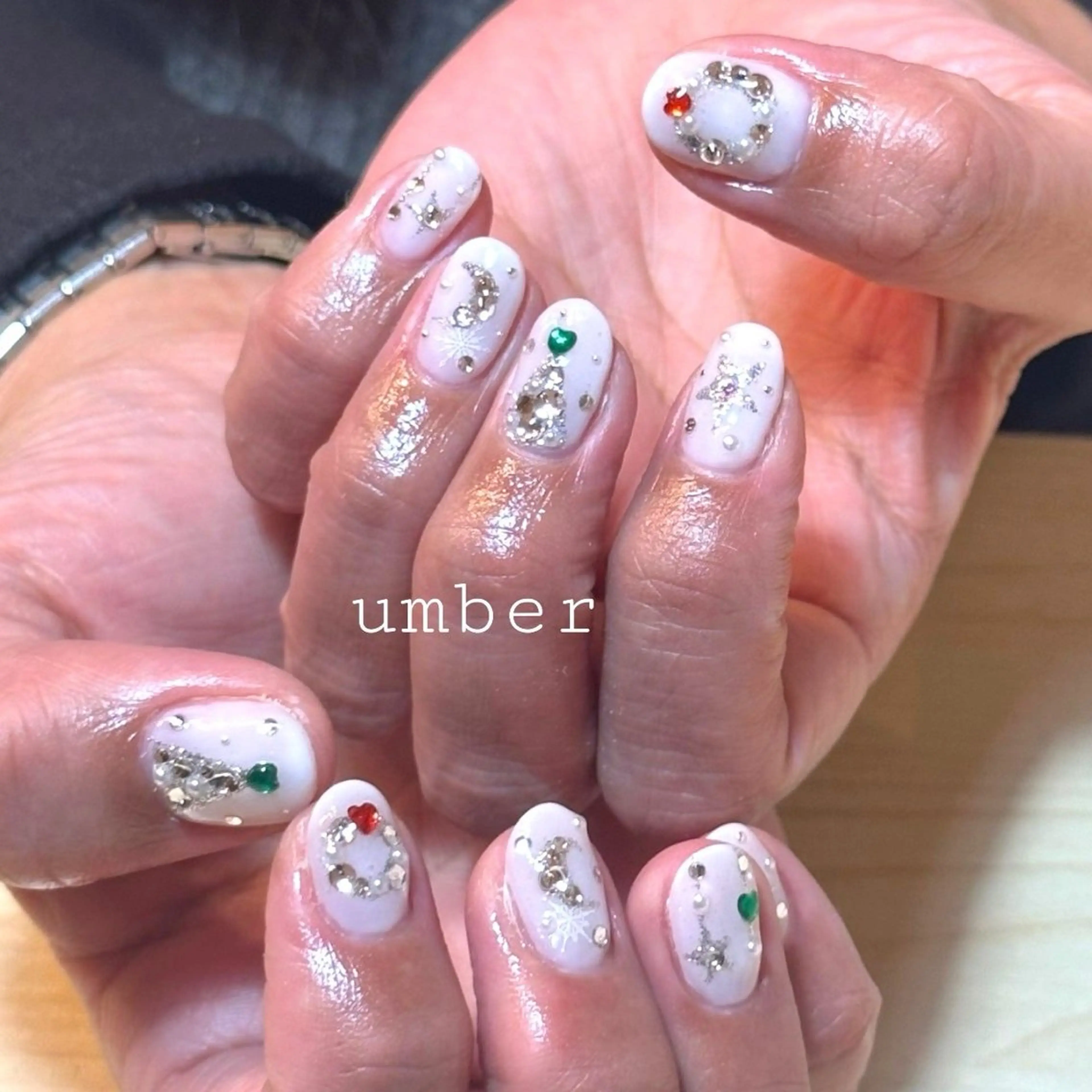 ネイル ハンドネイル umber 三茶1分のネイルデザイン