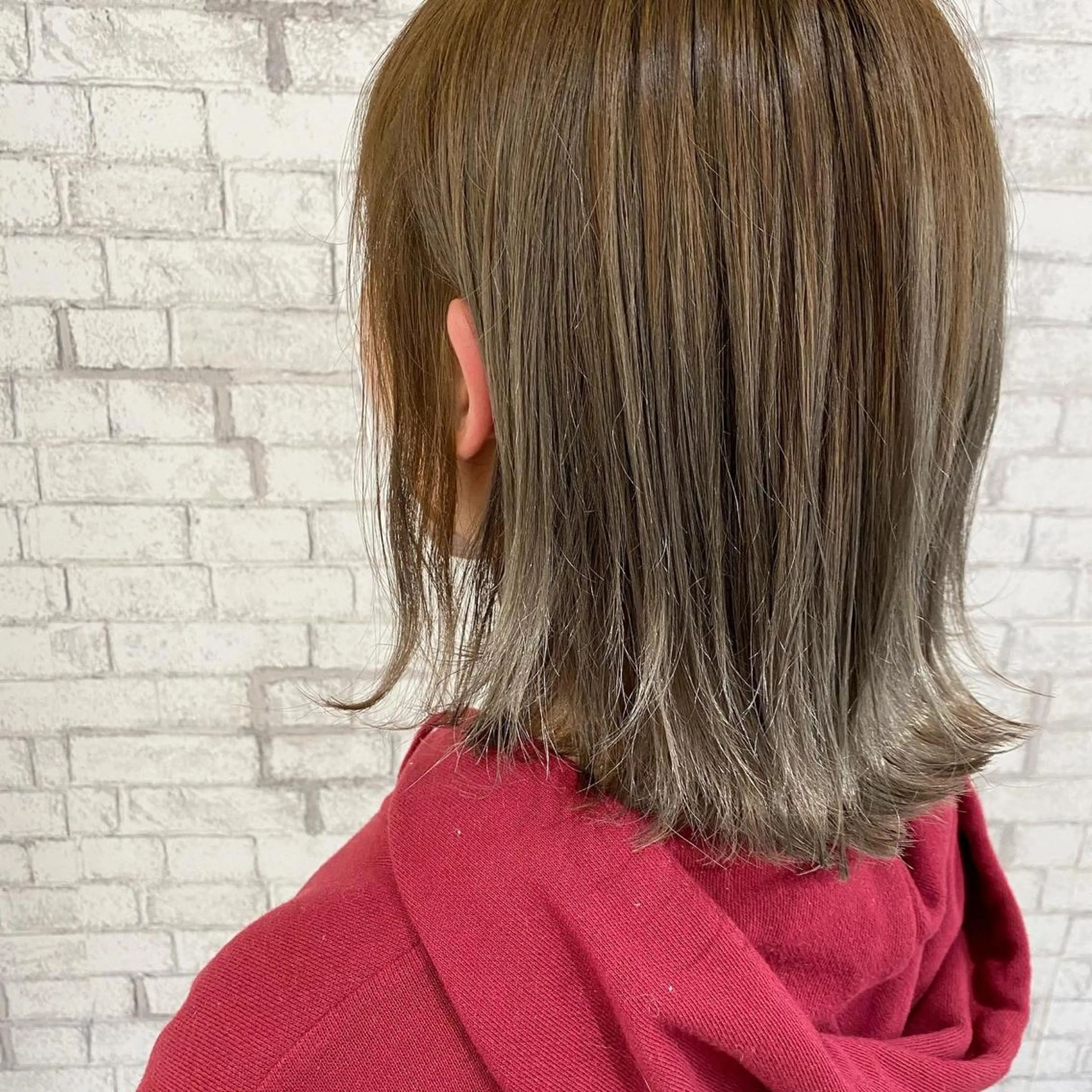 ミディアム ハイライト ショートが得意✂️ 藤城建太のヘアスタイル