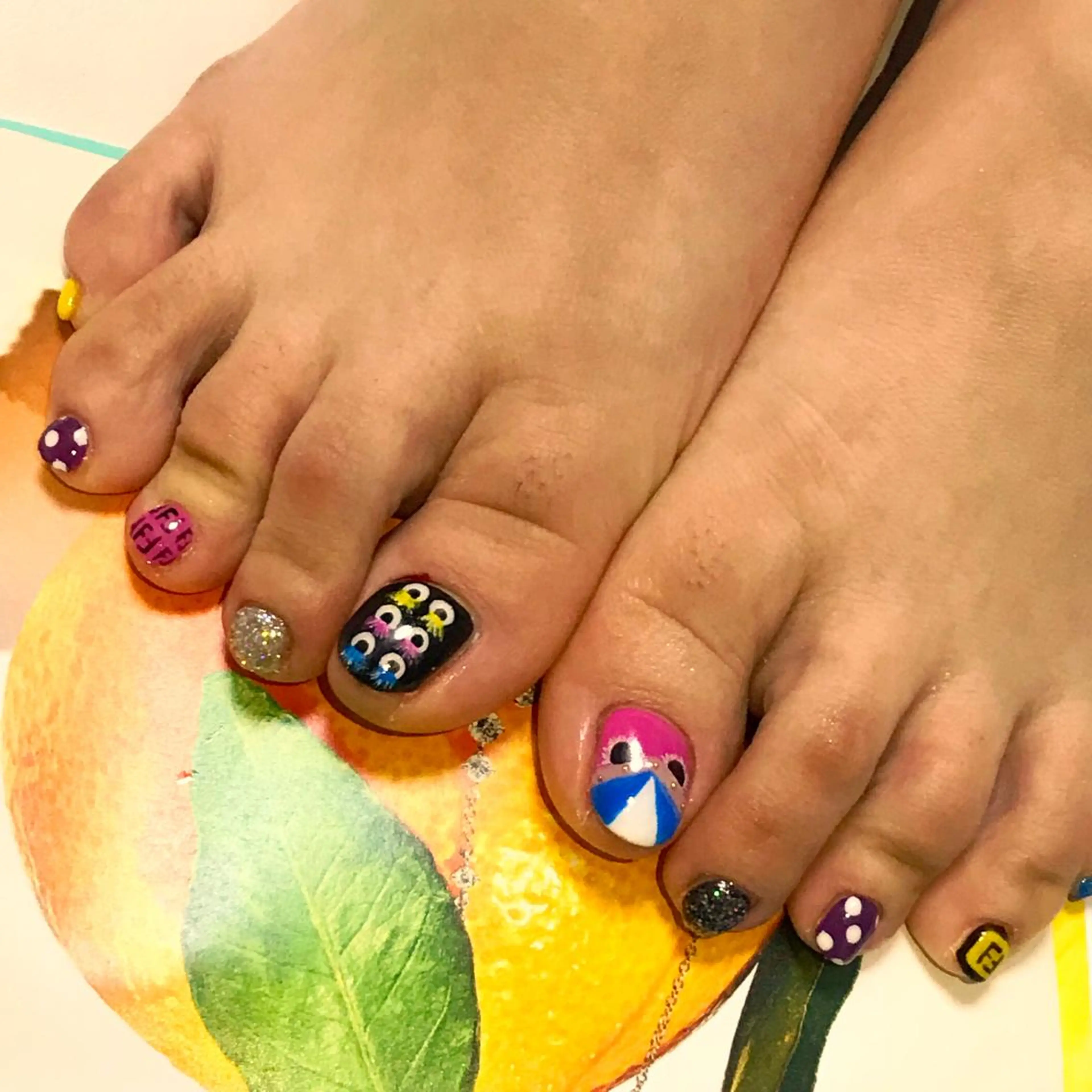 ネイル アートネイル 【カメレオン】 上村 祥子のその他イメージ