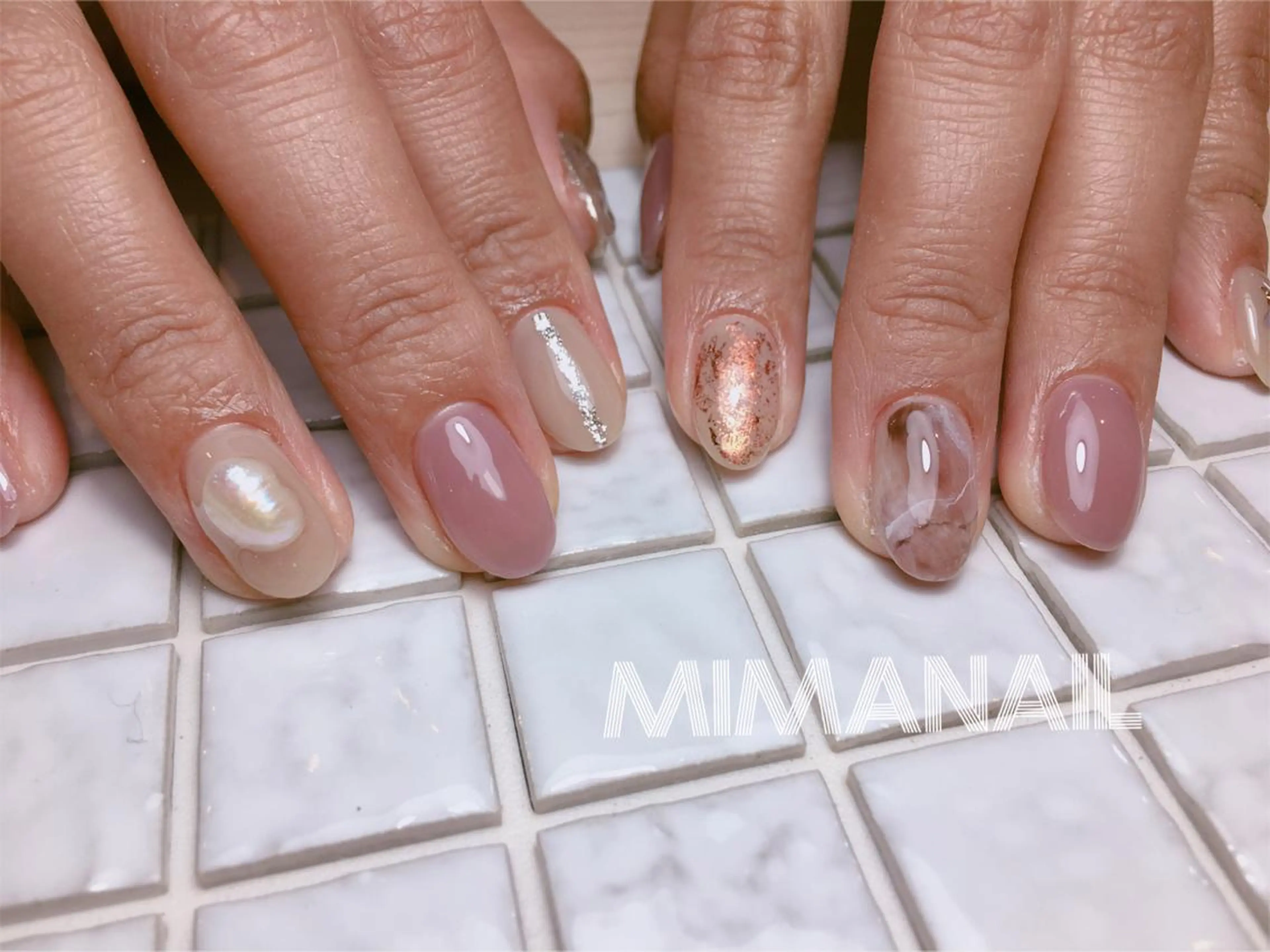 ネイル ハンドネイル mima nailのネイルデザイン
