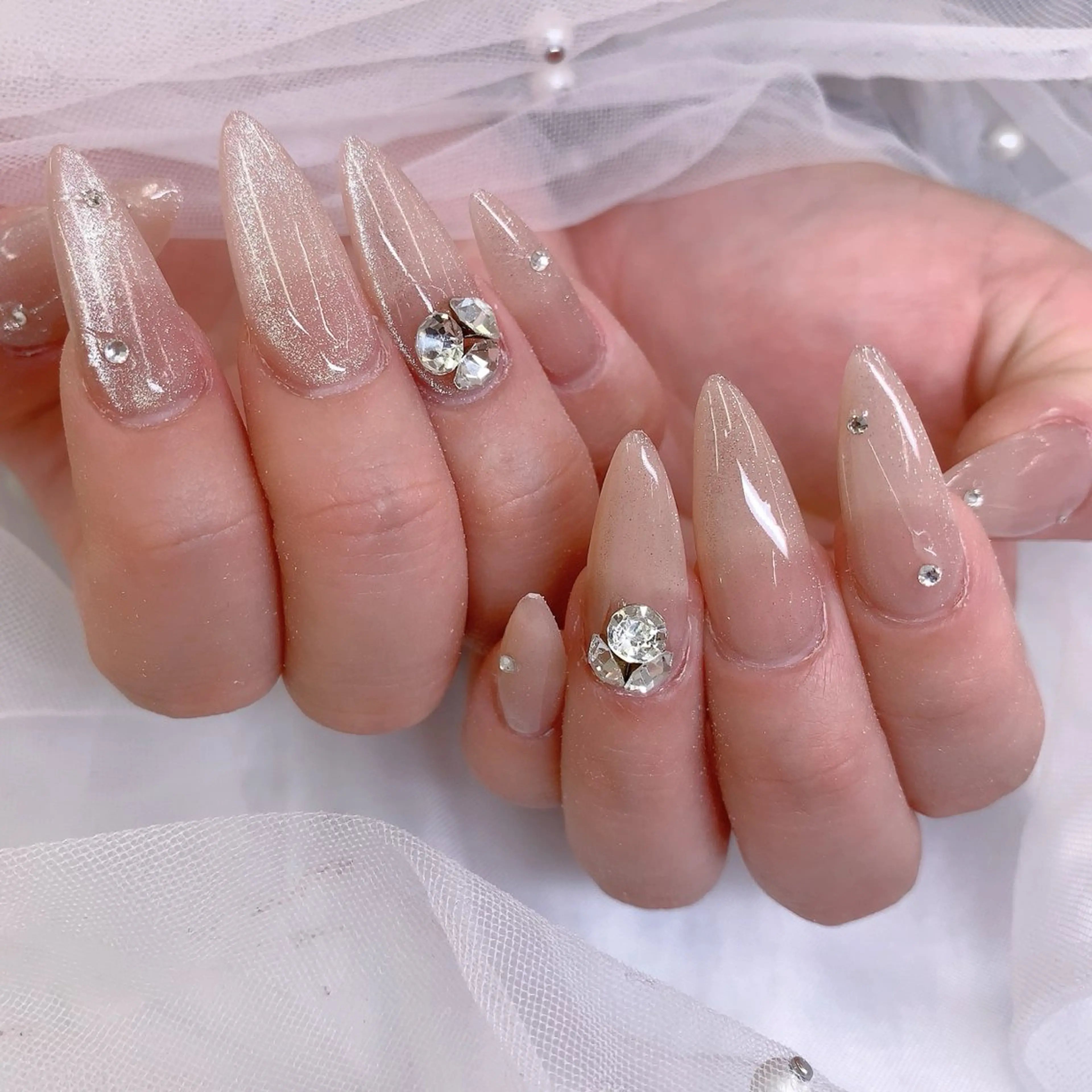 ネイル U・mi  nail salon【長さ出し/パラジェル/持ち込み/定額ネイル/学割U24】所属・Uminail ゆうゆうのネイルデザイン