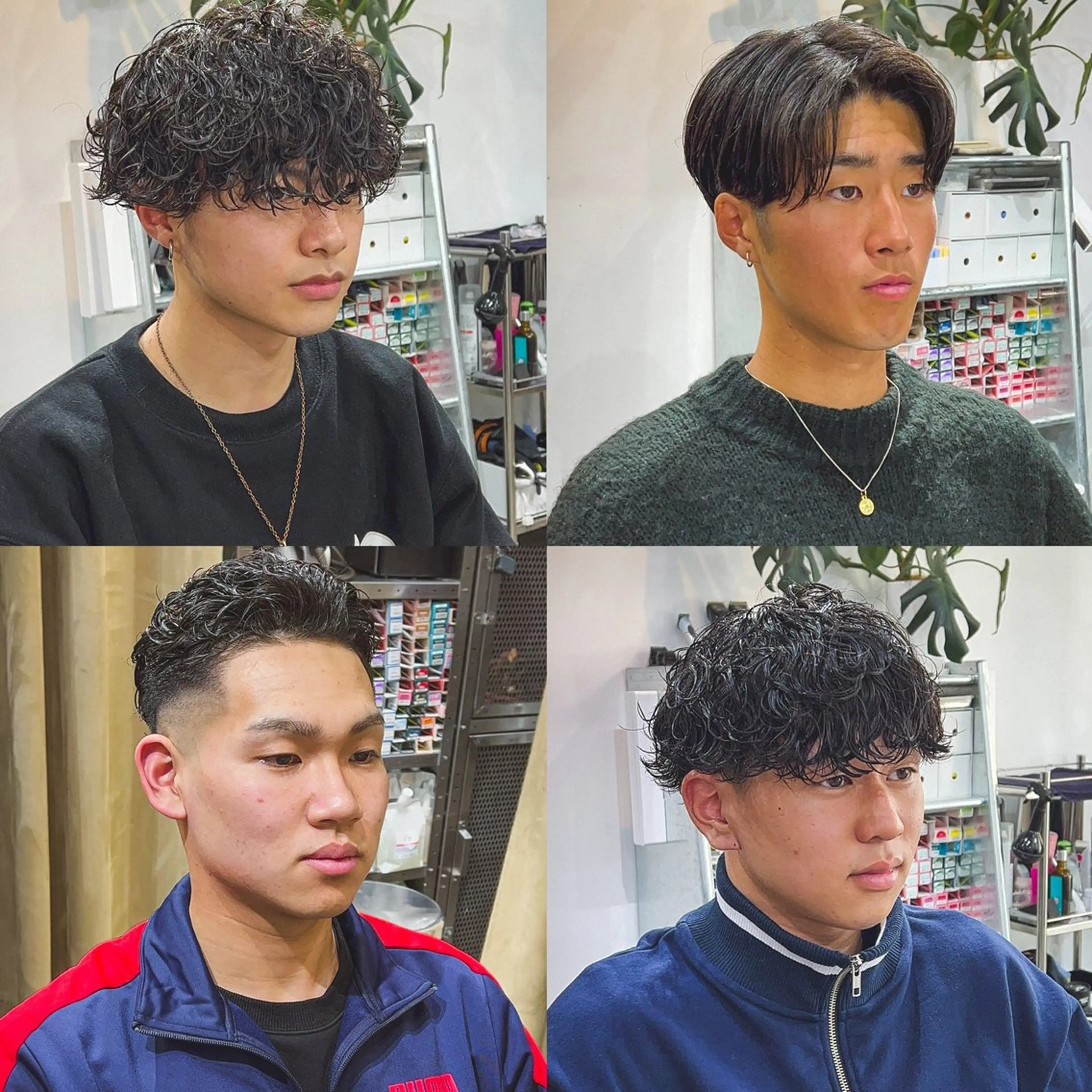 パーマ メンズ メンズブリーチ ✨骨格矯正メンズ特化 美容師公平✨のヘアスタイル