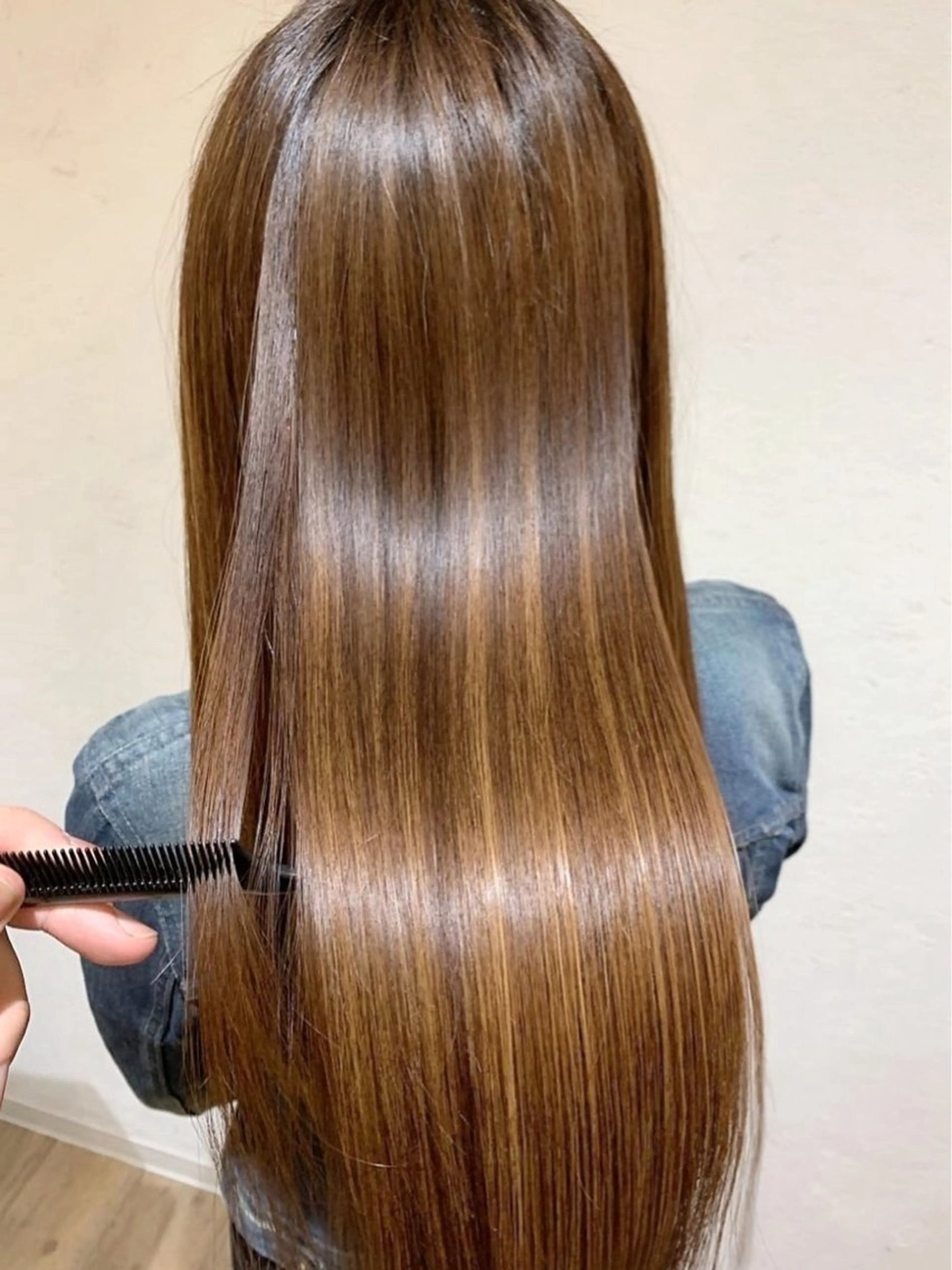 ロング カラー 艶カラー/ヘッドスパ ✨Ayariのヘアスタイル