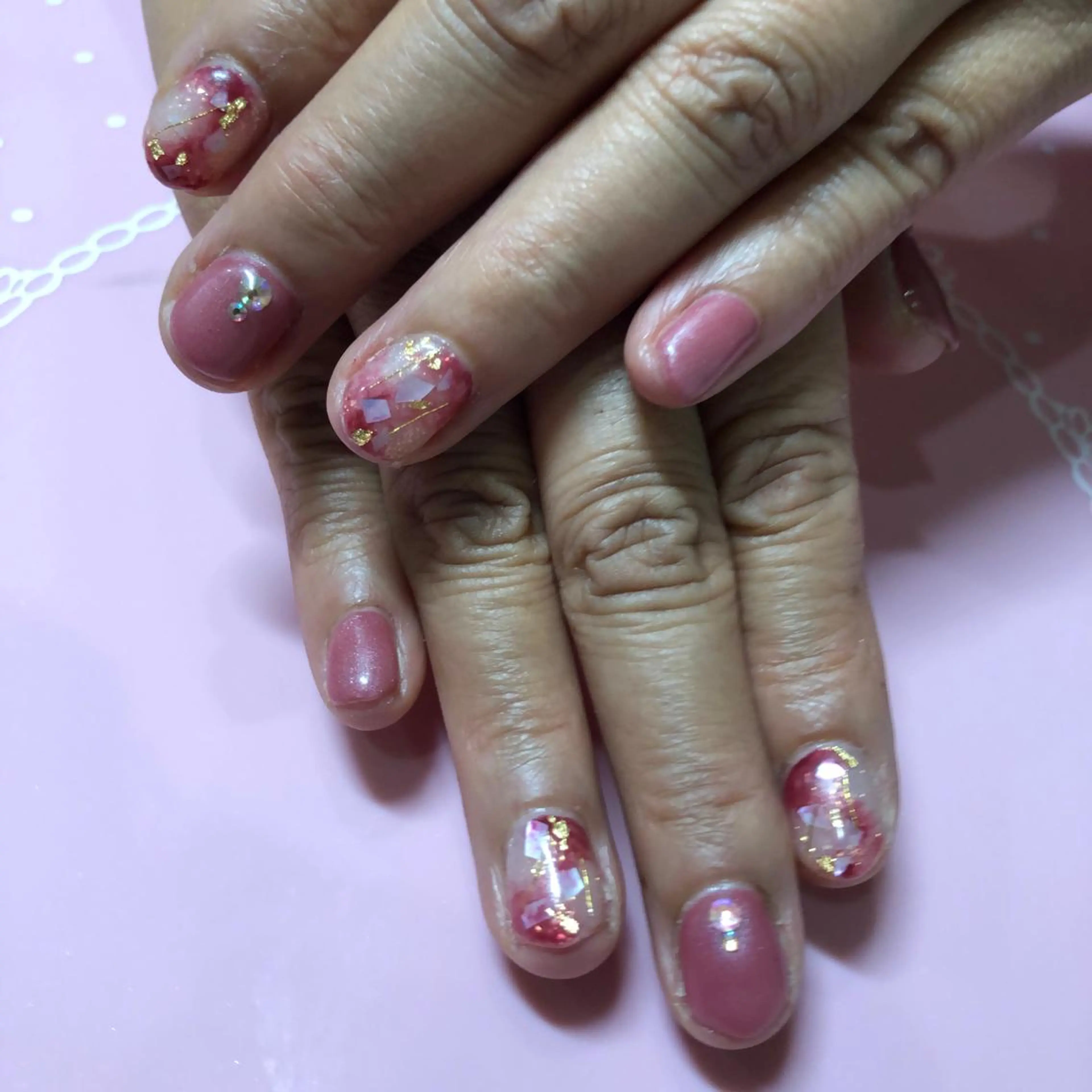 ショート ネイル 《LB》ラブリエ Nail&eyeのマツエク・マツパデザイン