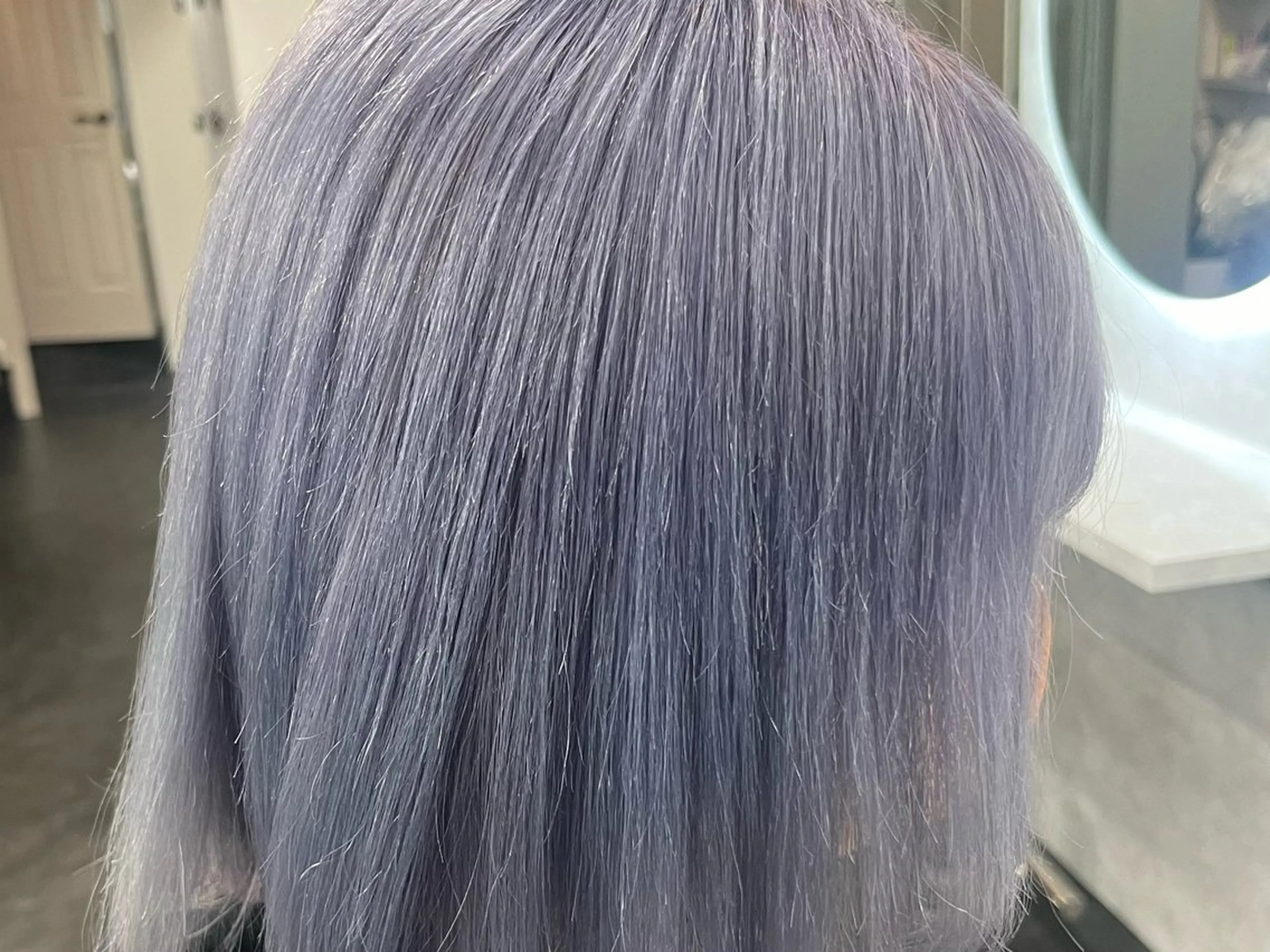 ミディアム カラー ブリーチ 三木 郁人のヘアスタイル