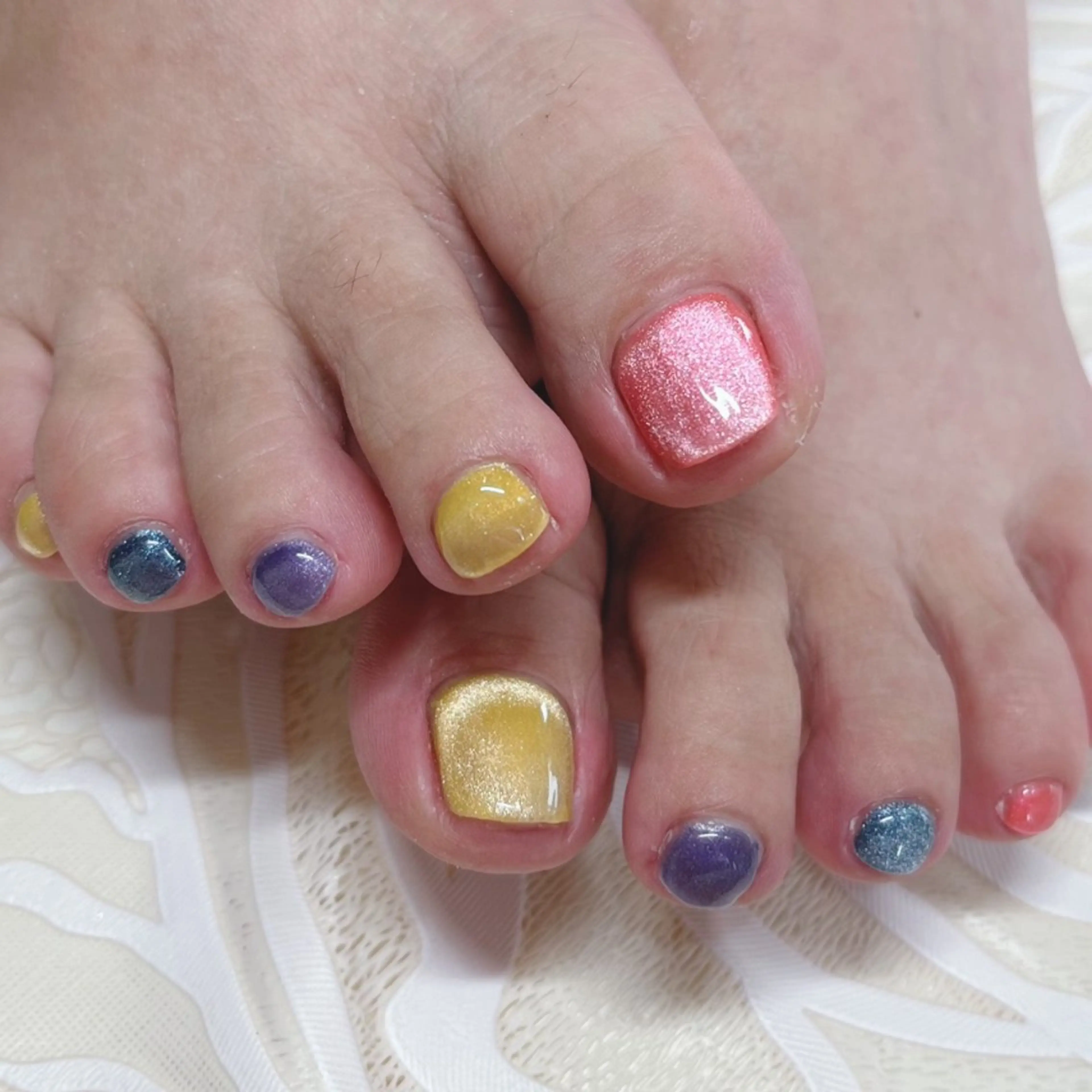 【フット】マグネットネイルの写真