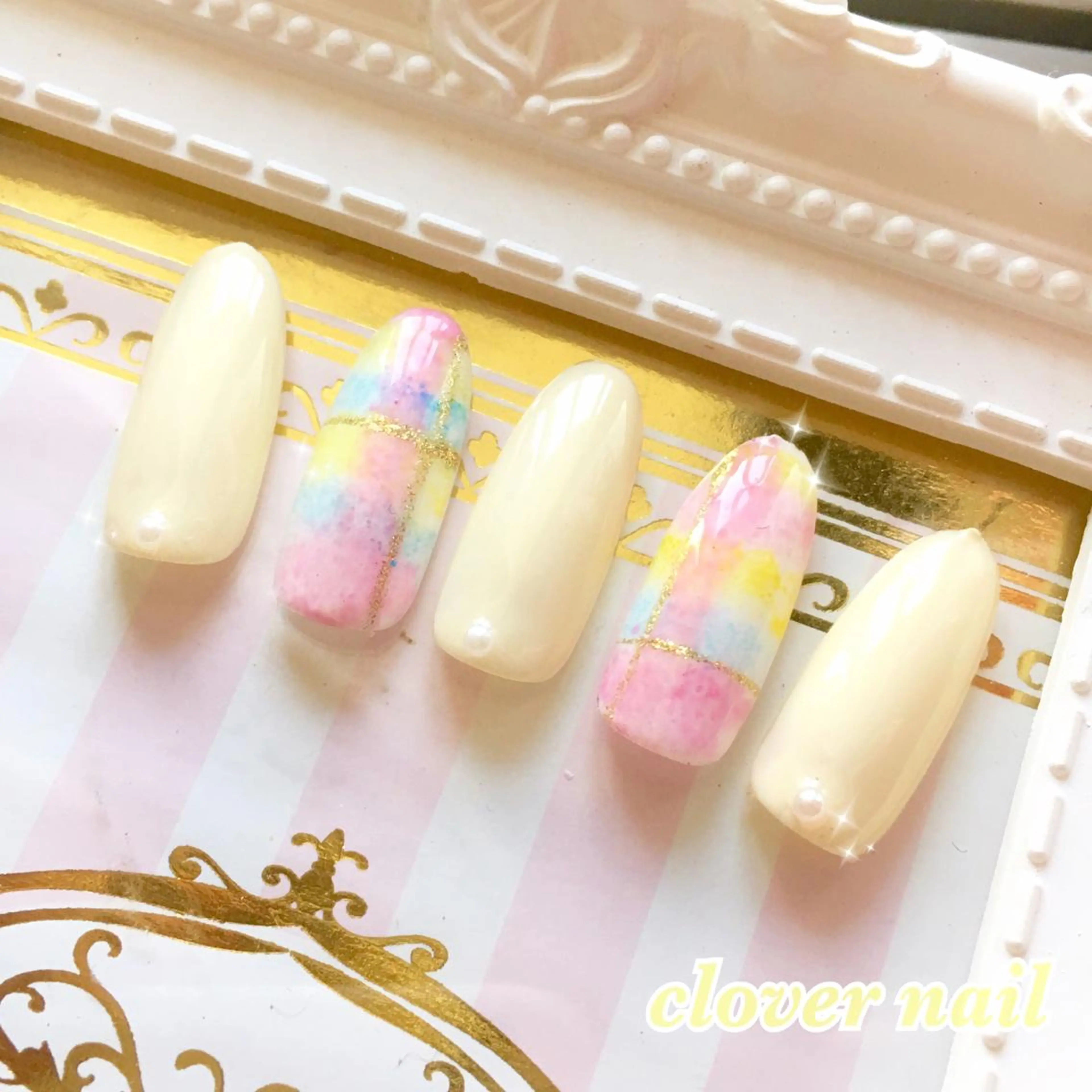 ネイル clover nailのネイルデザイン