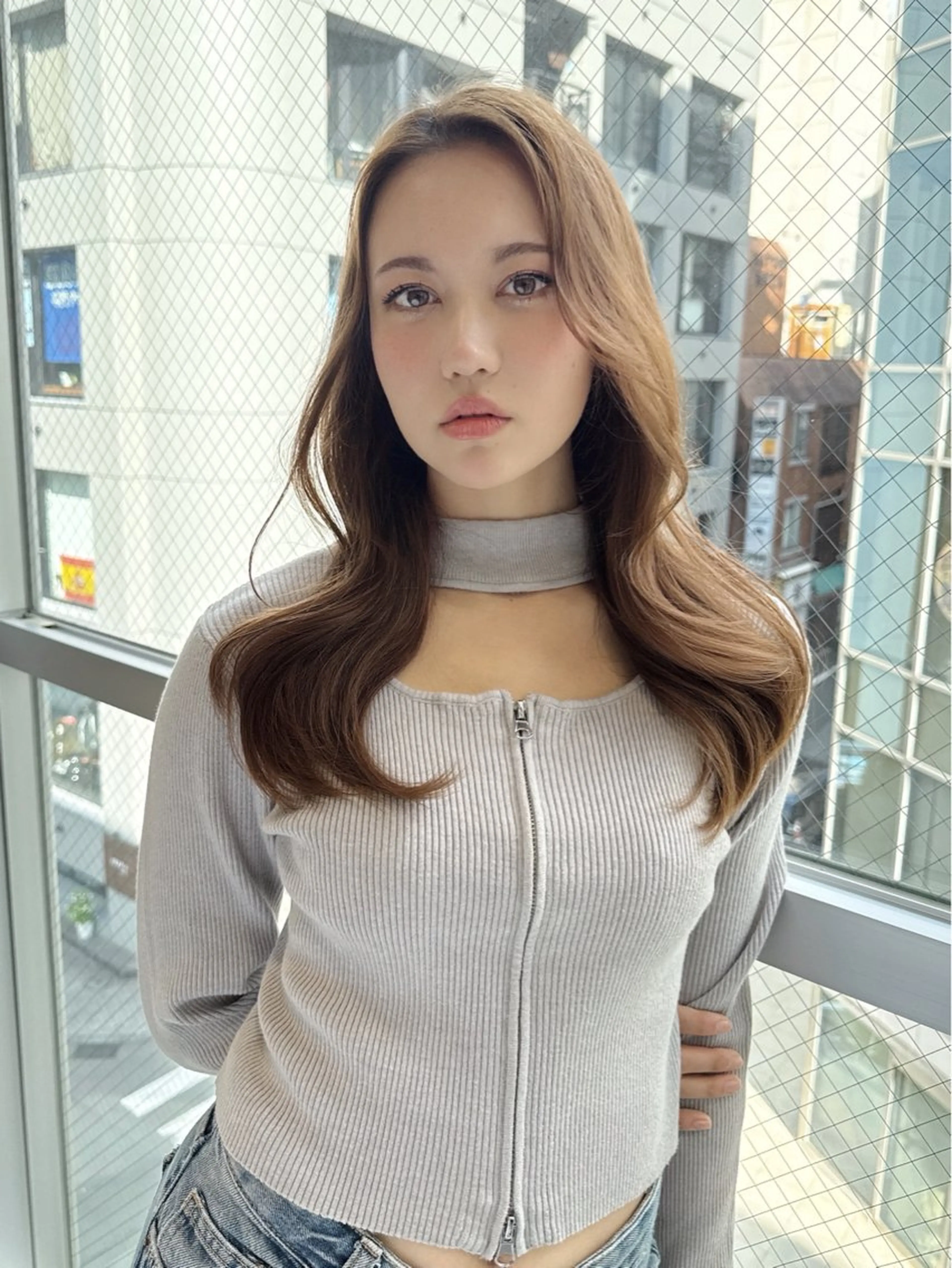 ロング カラー 透明感カラー 熊本メンズ/嘉島 /坂嶋大飛のヘアスタイル