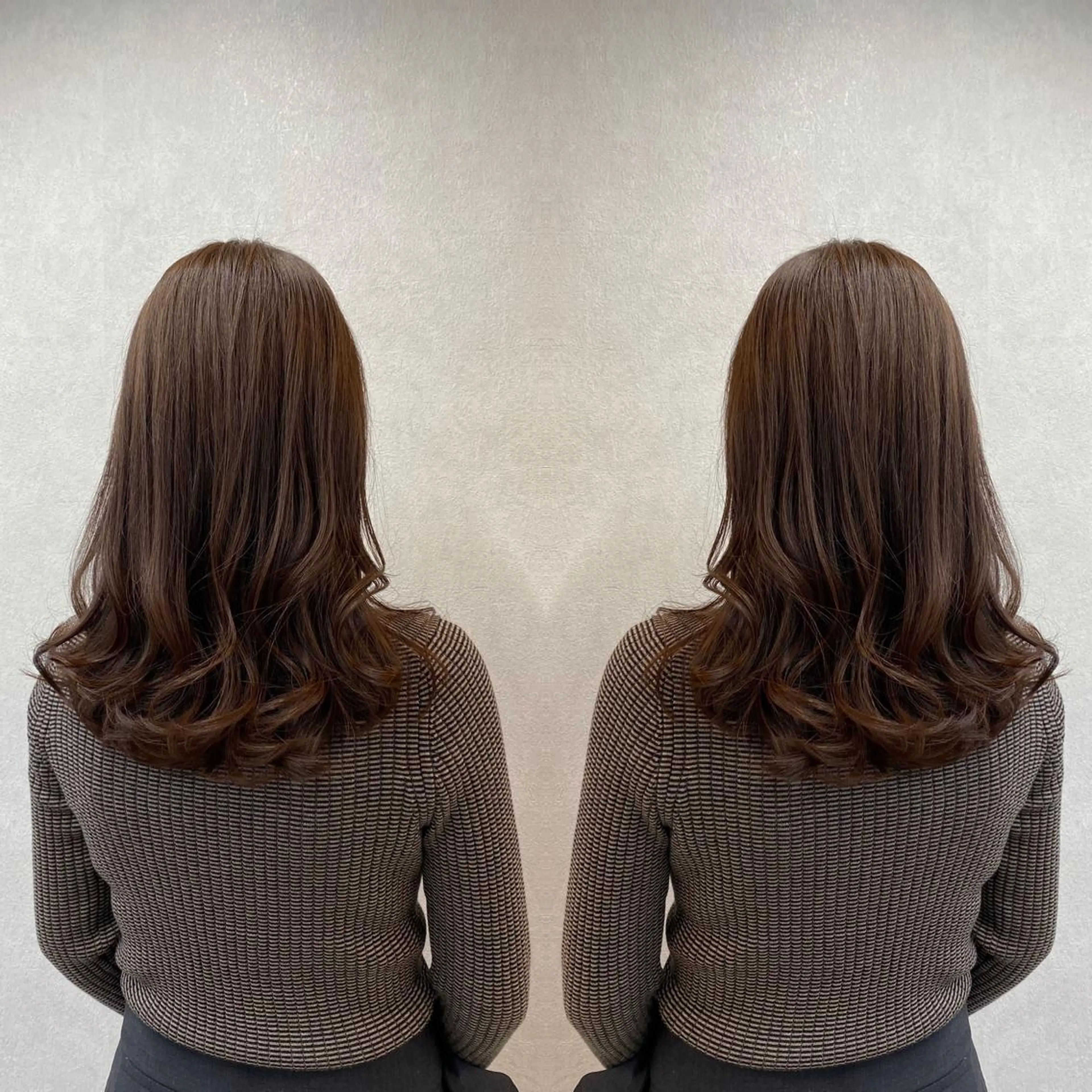ロング カラー トリートメント tocca 💜石田愛結💜のヘアスタイル