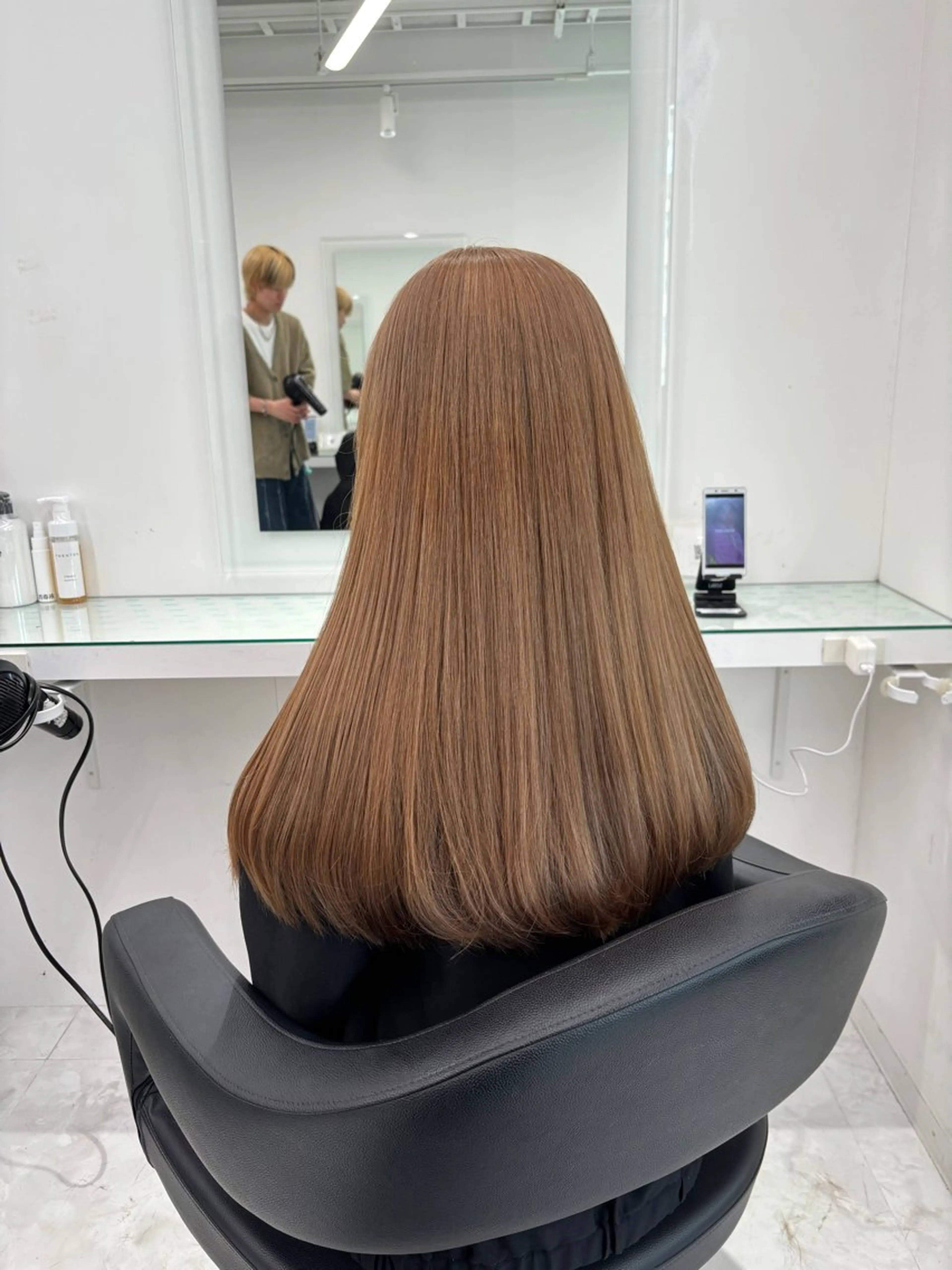 ロング カラー 💖ミルクティー💖 あかり💖のヘアスタイル