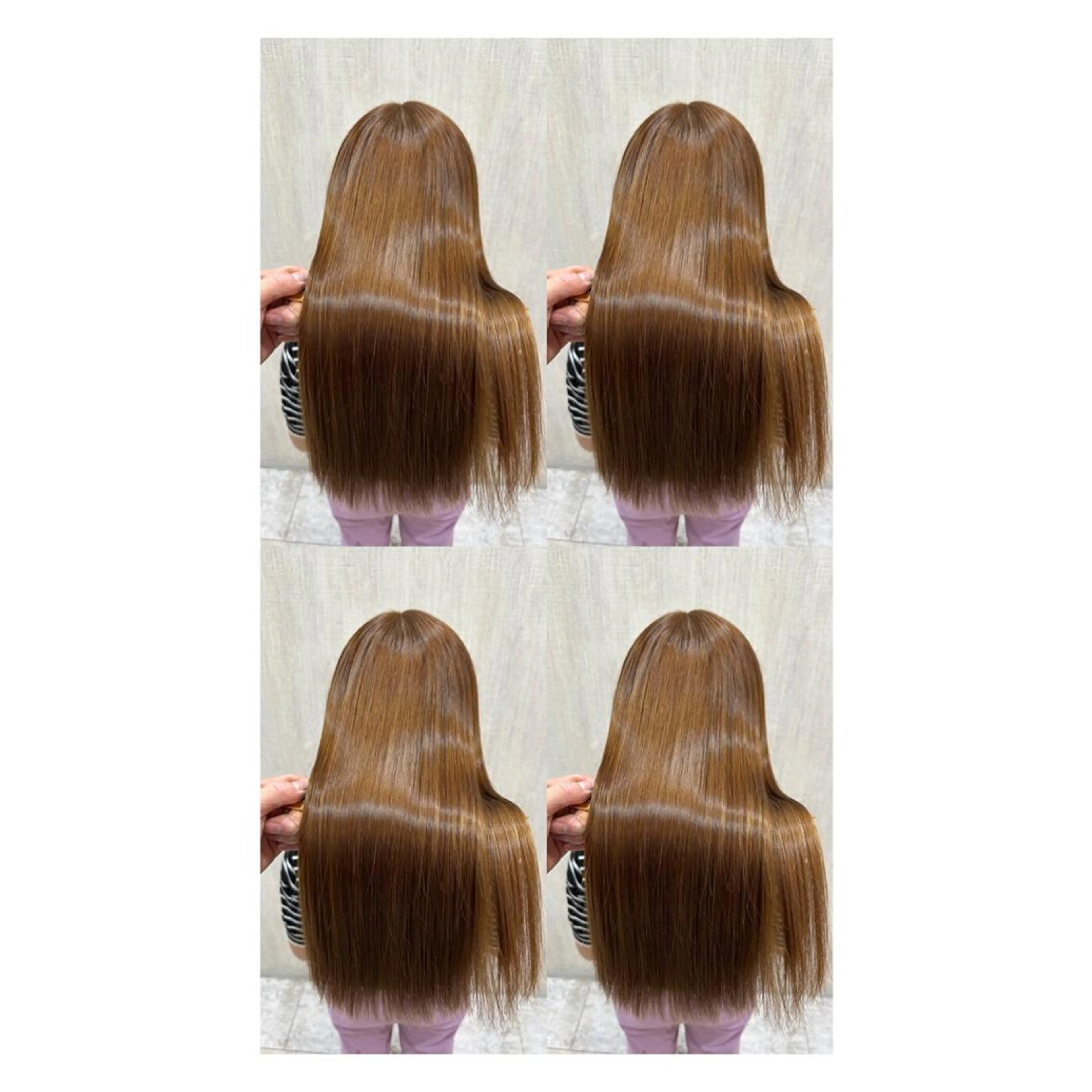 ロング カラー 透明感カラー 髪質改善 縮毛矯正 トリートメント ヘアカラー トリートメント 店長✨レイヤー✖️ 髪質改善✖️韓国ヘアのヘアスタイル