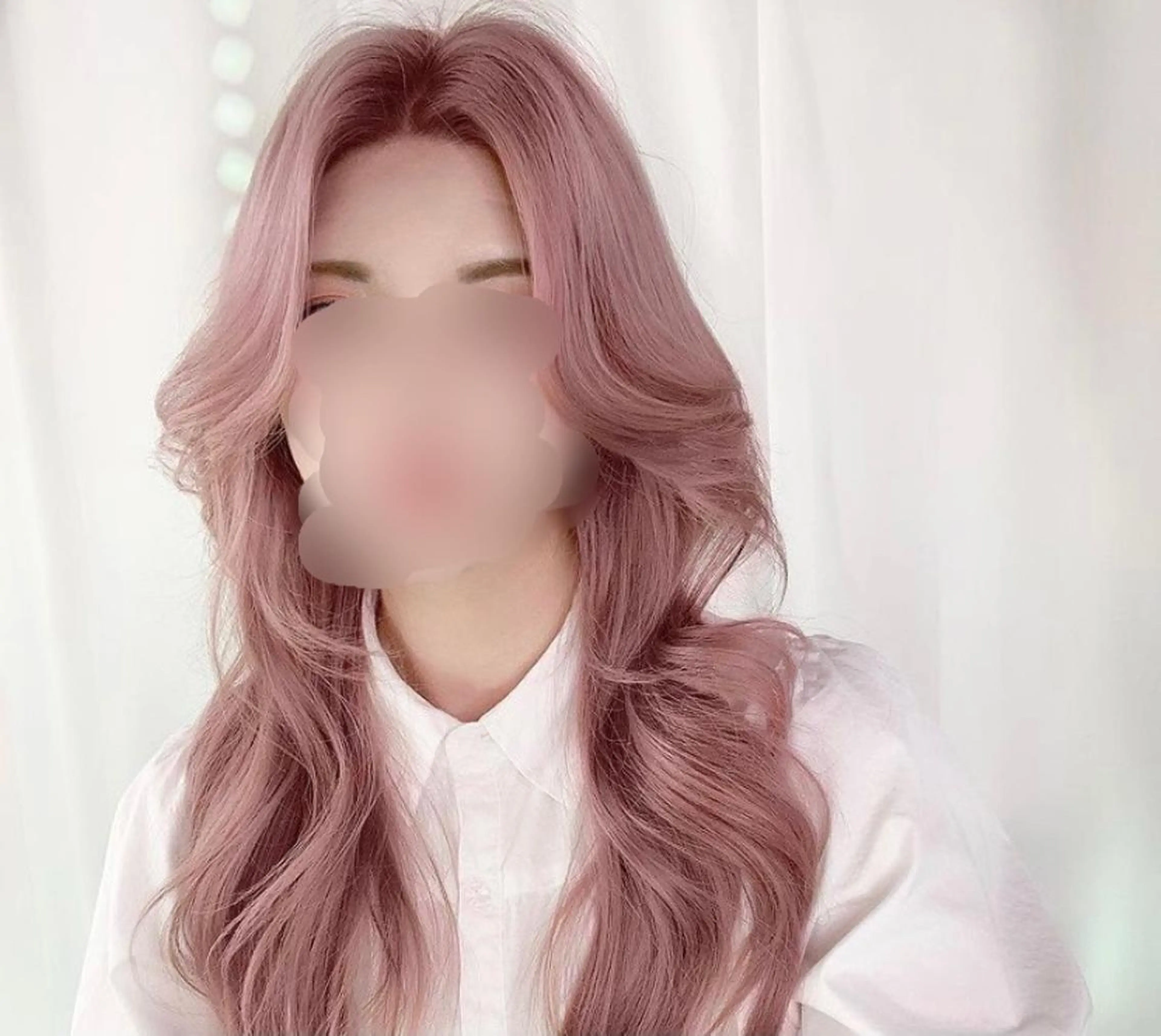 ロング カラー ハイトーンカラー ヨシンモリ CARAT堺東所属・ハマサキ 【店長】のヘアスタイル