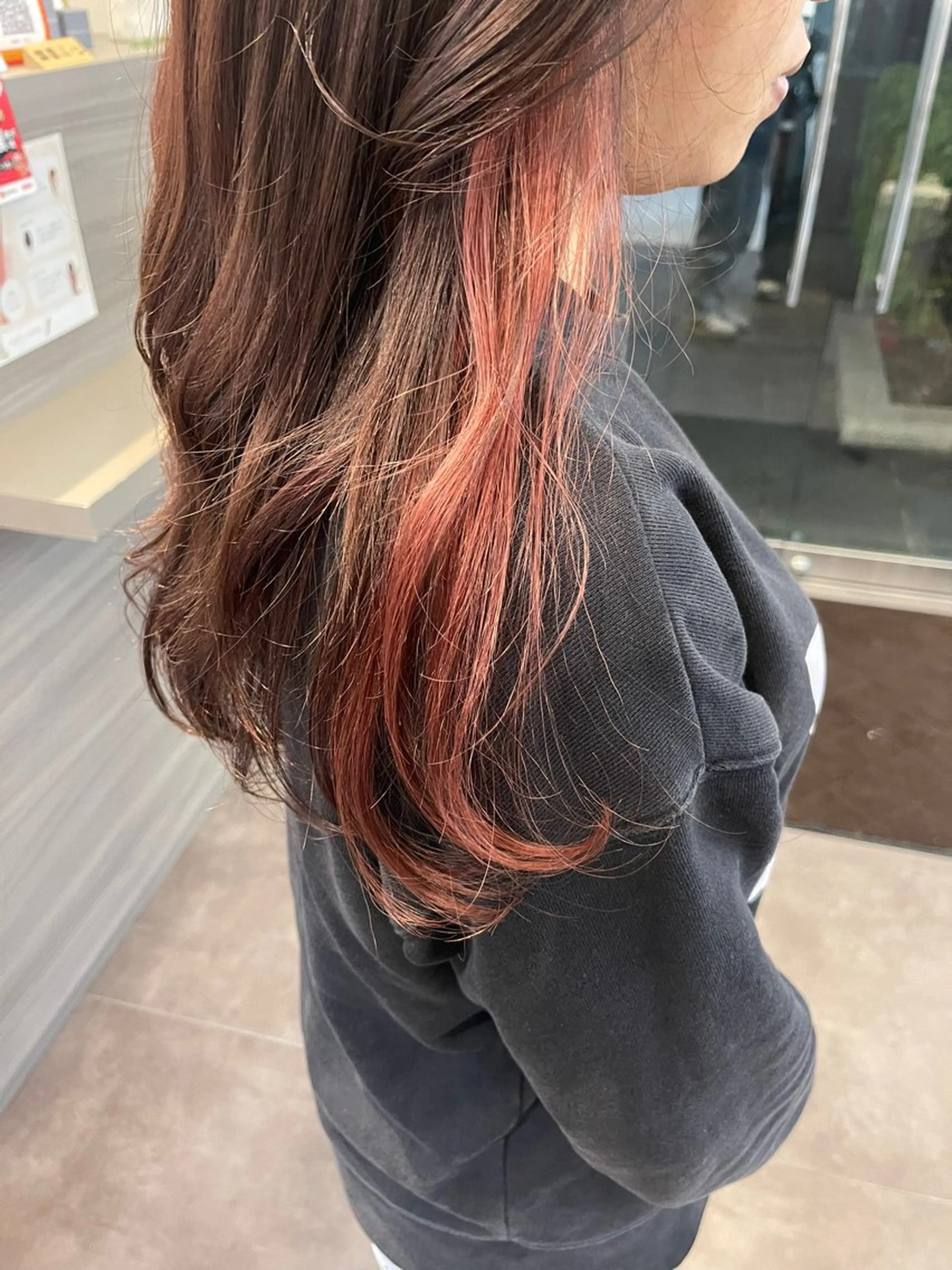 セミロング カット ヘアカラー トリートメント 💎艶カラー髪質改善 💎🐇uraraのヘアスタイル