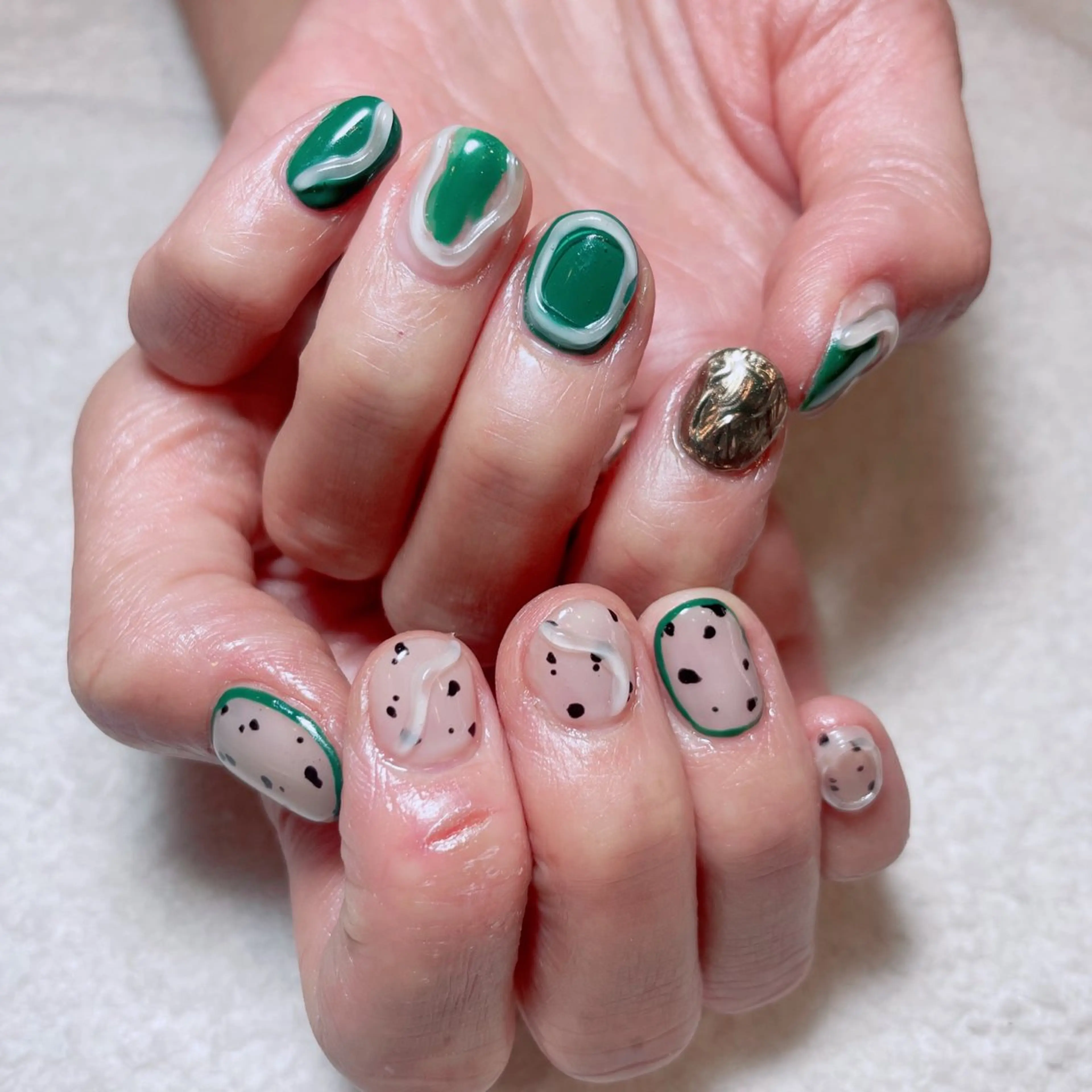 ネイル ハンドネイル 奥田 加奈子のネイルデザイン