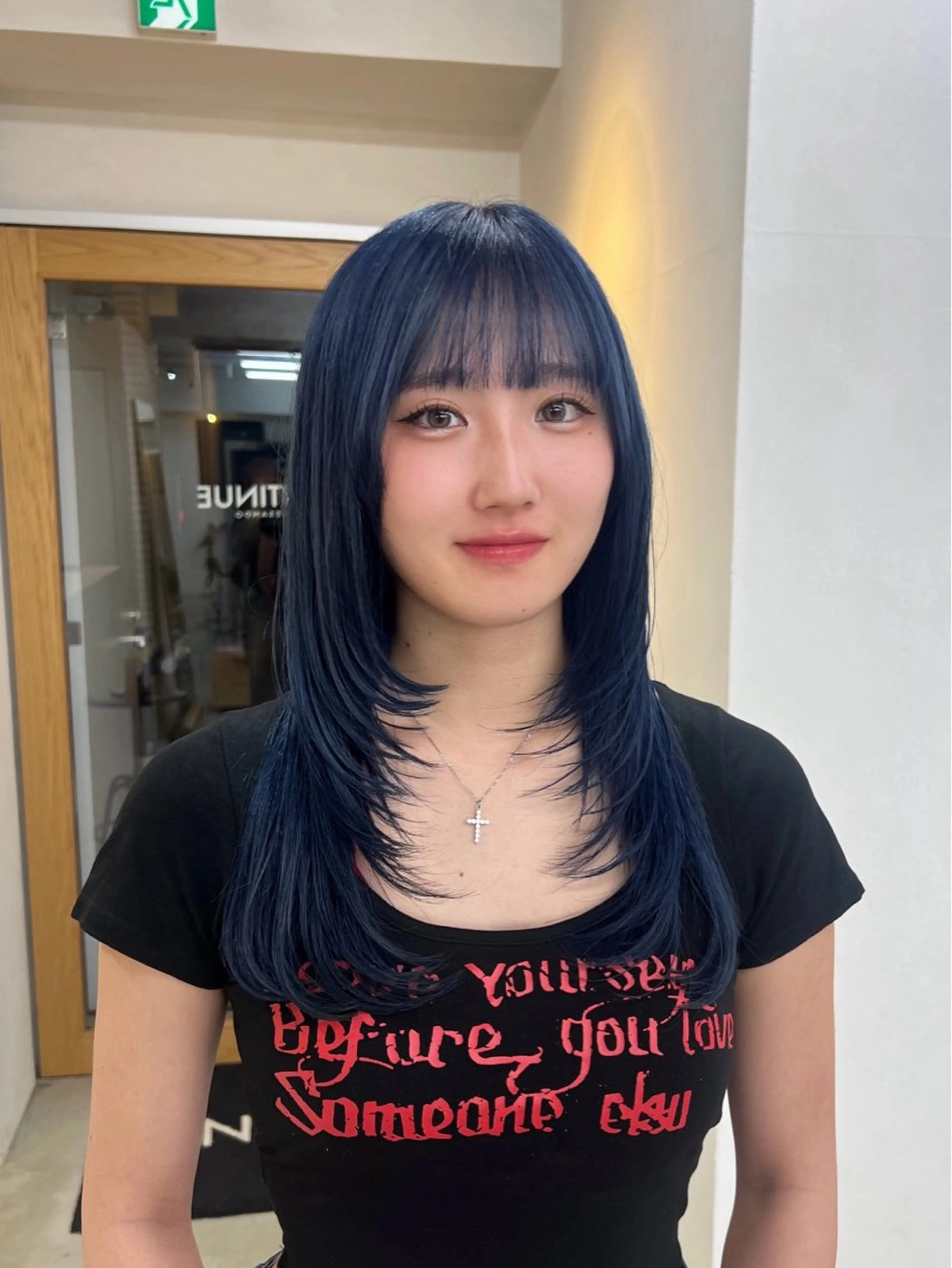 ロング カット トリートメント 表参道/kozue/ 艶髪/髪質改善のヘアスタイル