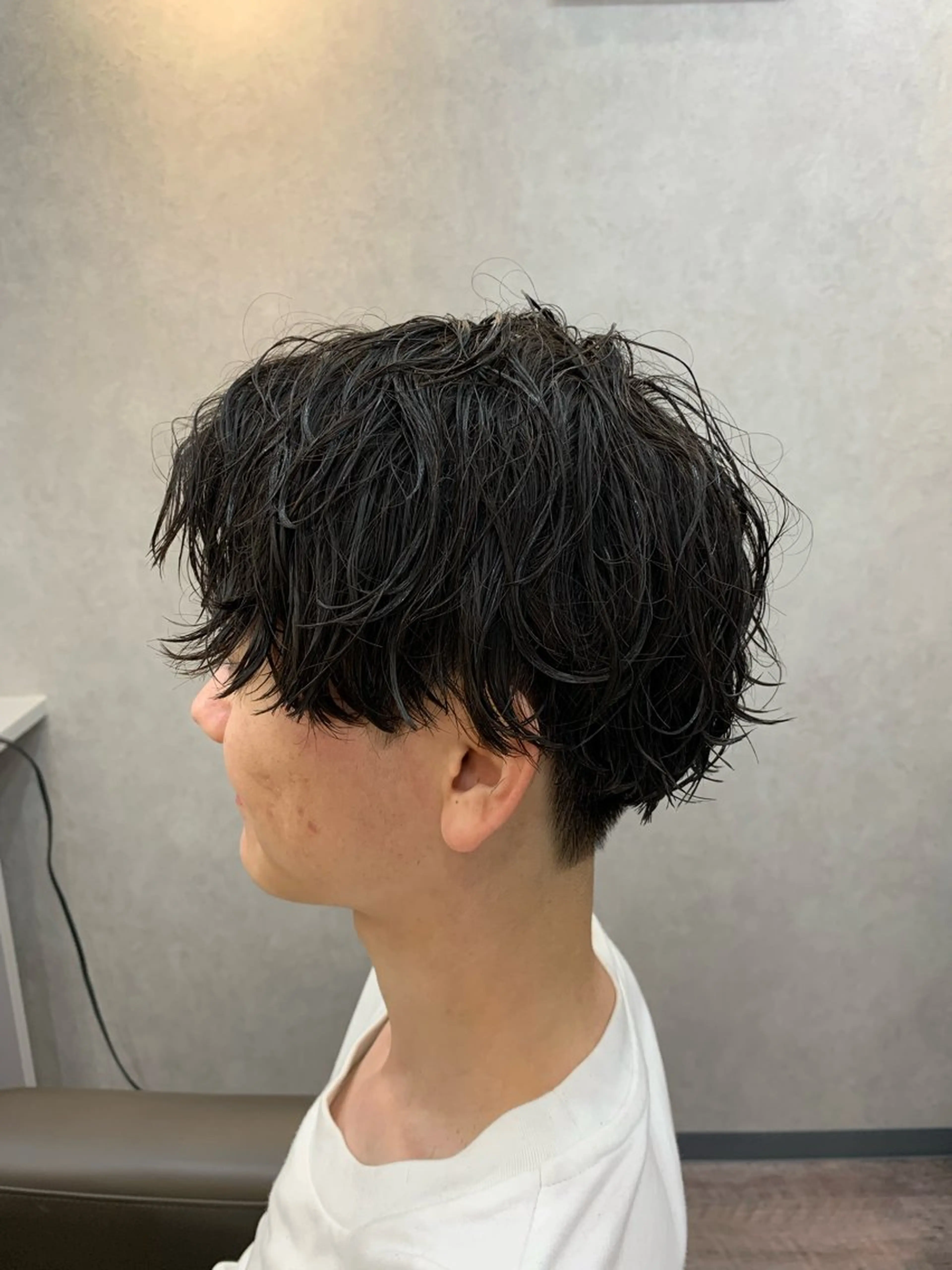ショート パーマ メンズ JINNO 【高円寺】のヘアスタイル