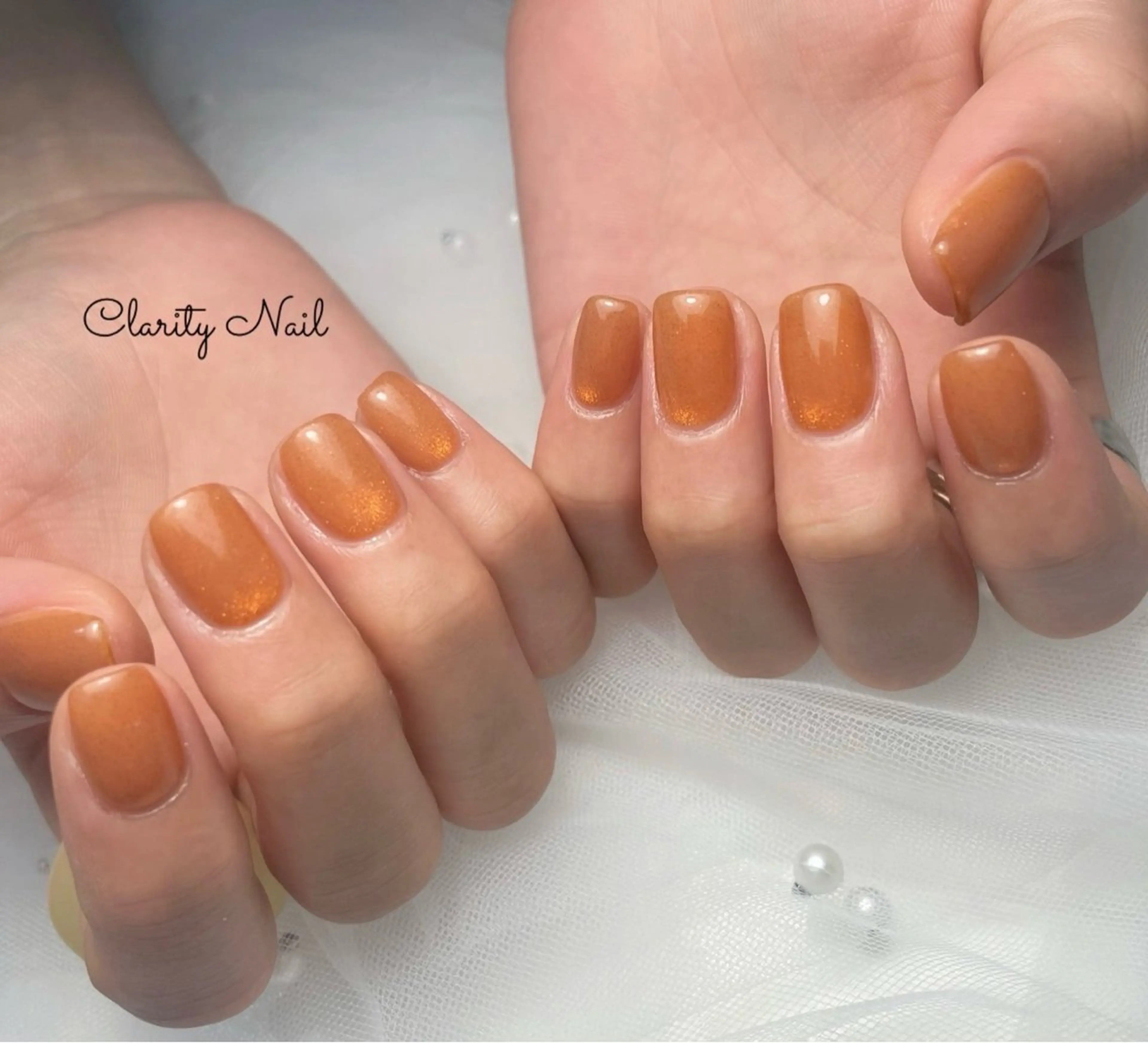 ネイル ワンカラーネイル ハンドネイル Clarity Nailのネイルデザイン