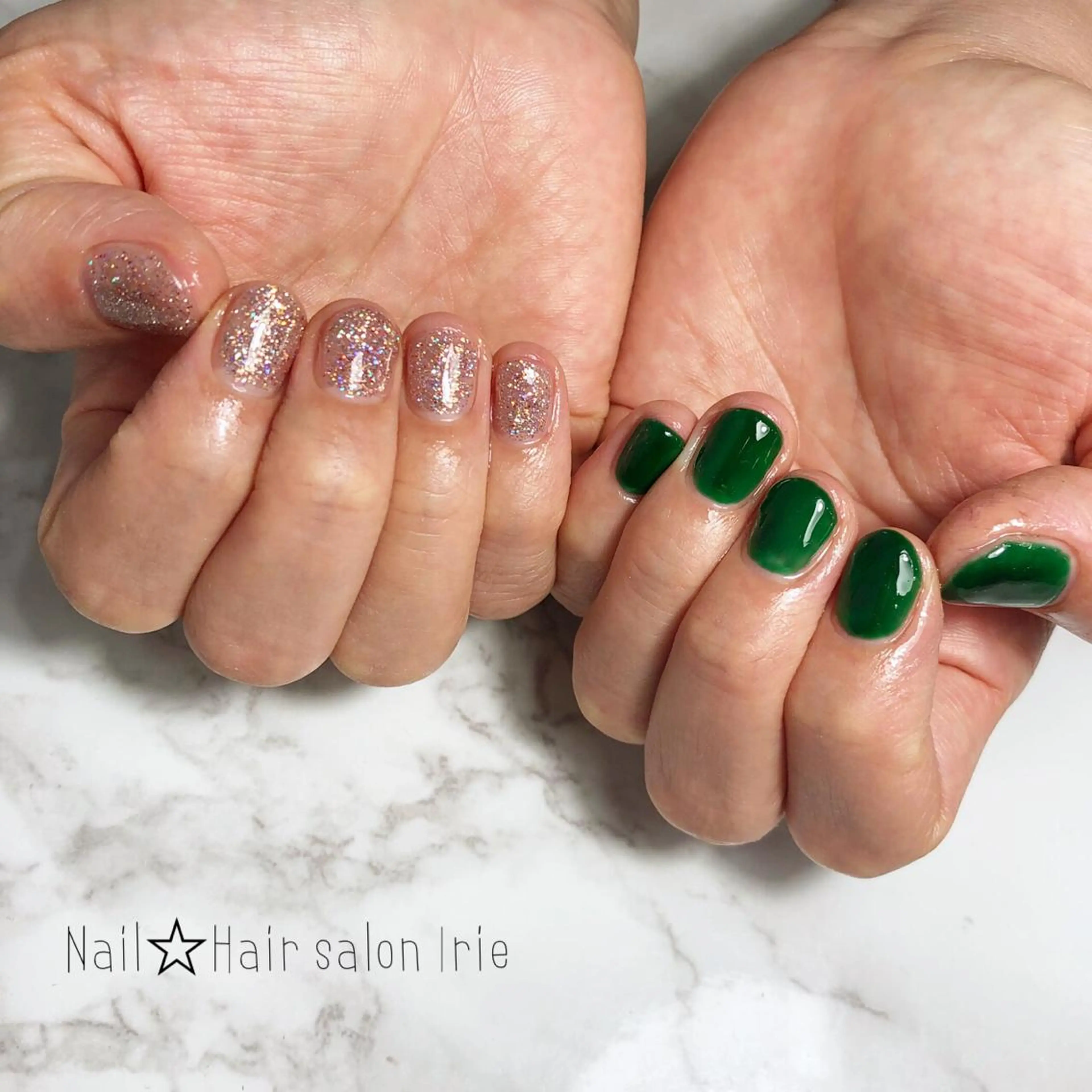 ネイル Hair salon Irie所属・與儀 知佳のネイルデザイン