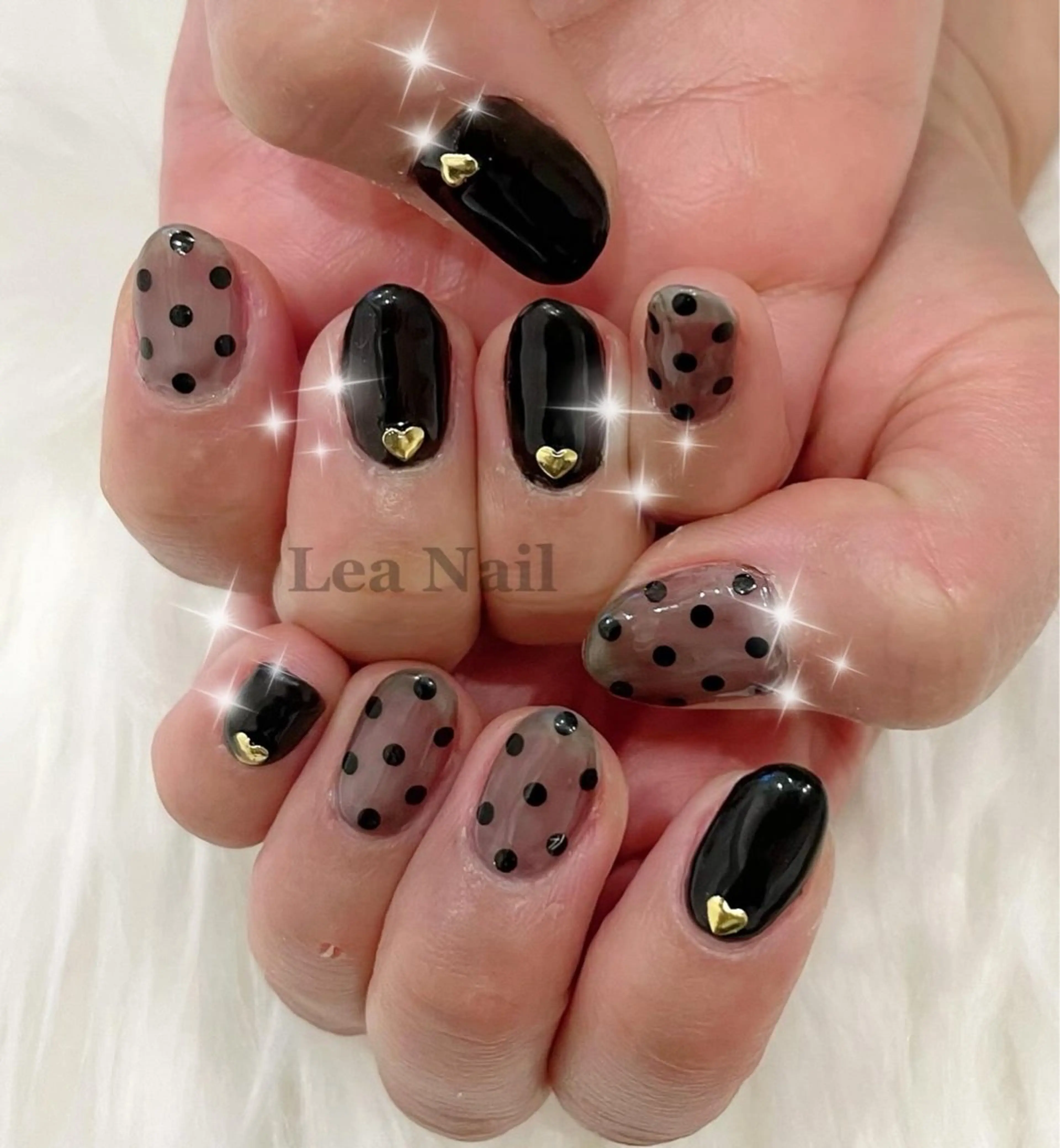 ネイル ドット ハンドネイル Lea Nailのネイルデザイン