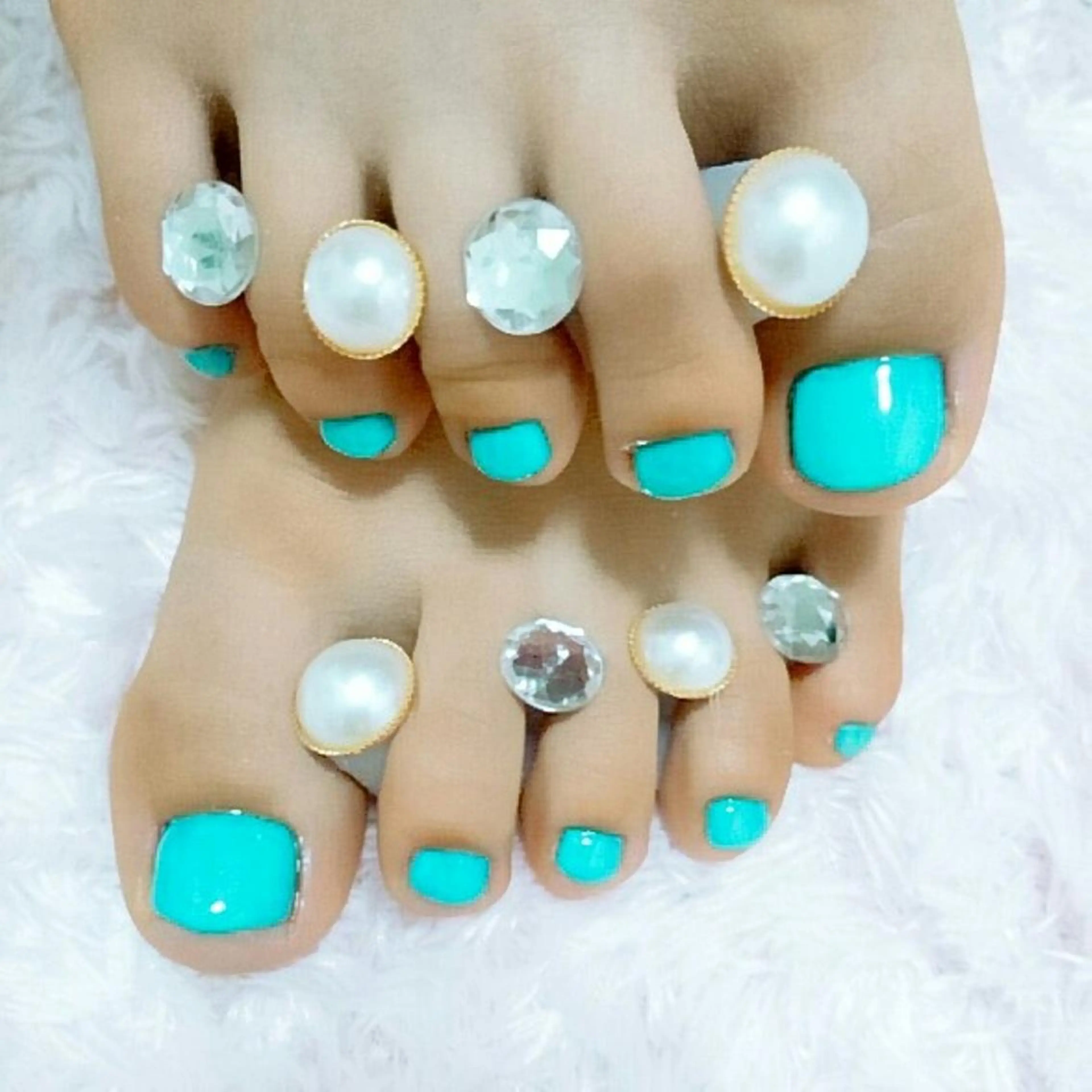 【ご新規様】フットネイル(ワンカラー、グラデーション)オフ無しの写真