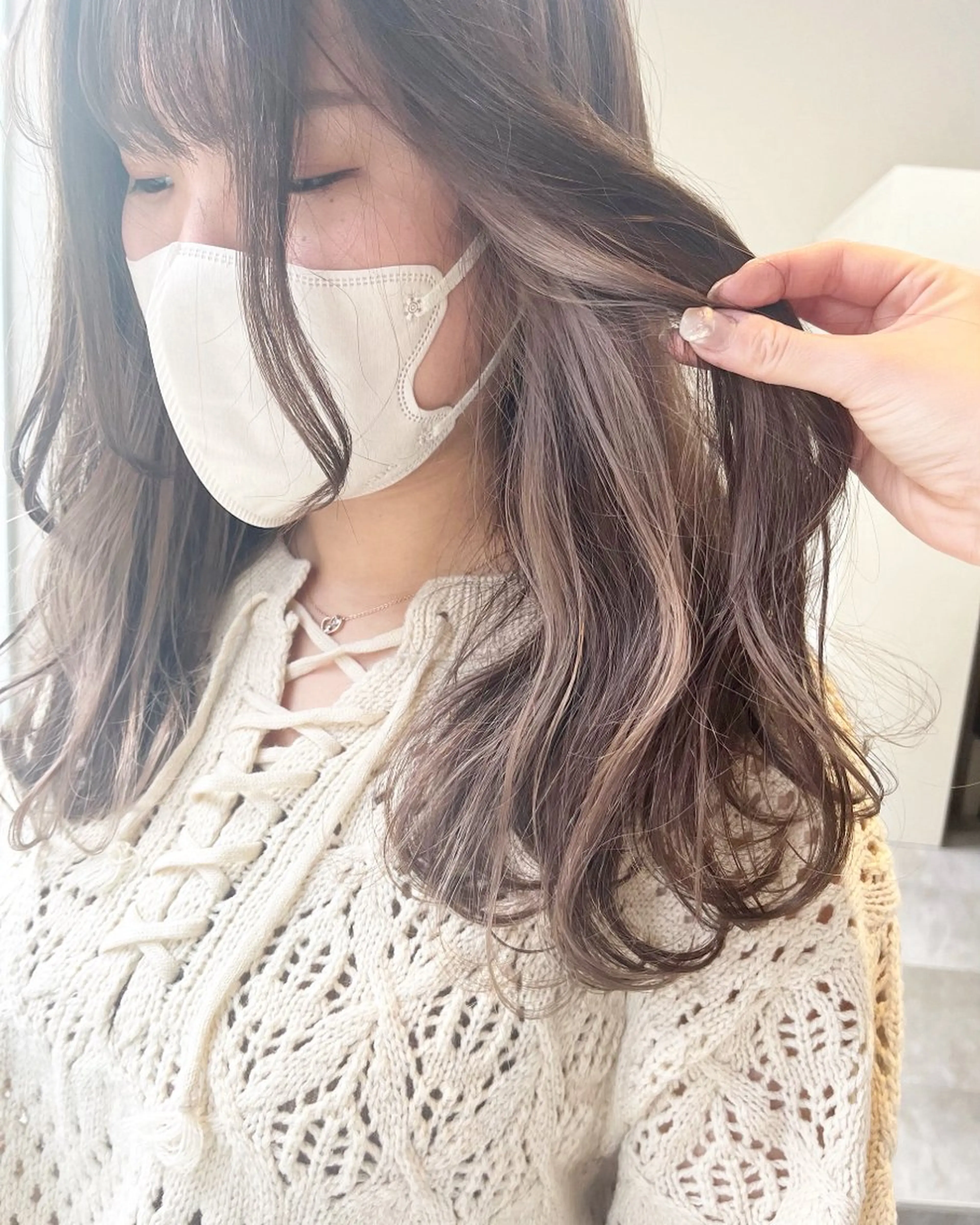 インナーカラー + 髪質改善トリートメント 【 全体カラー込み 】の写真