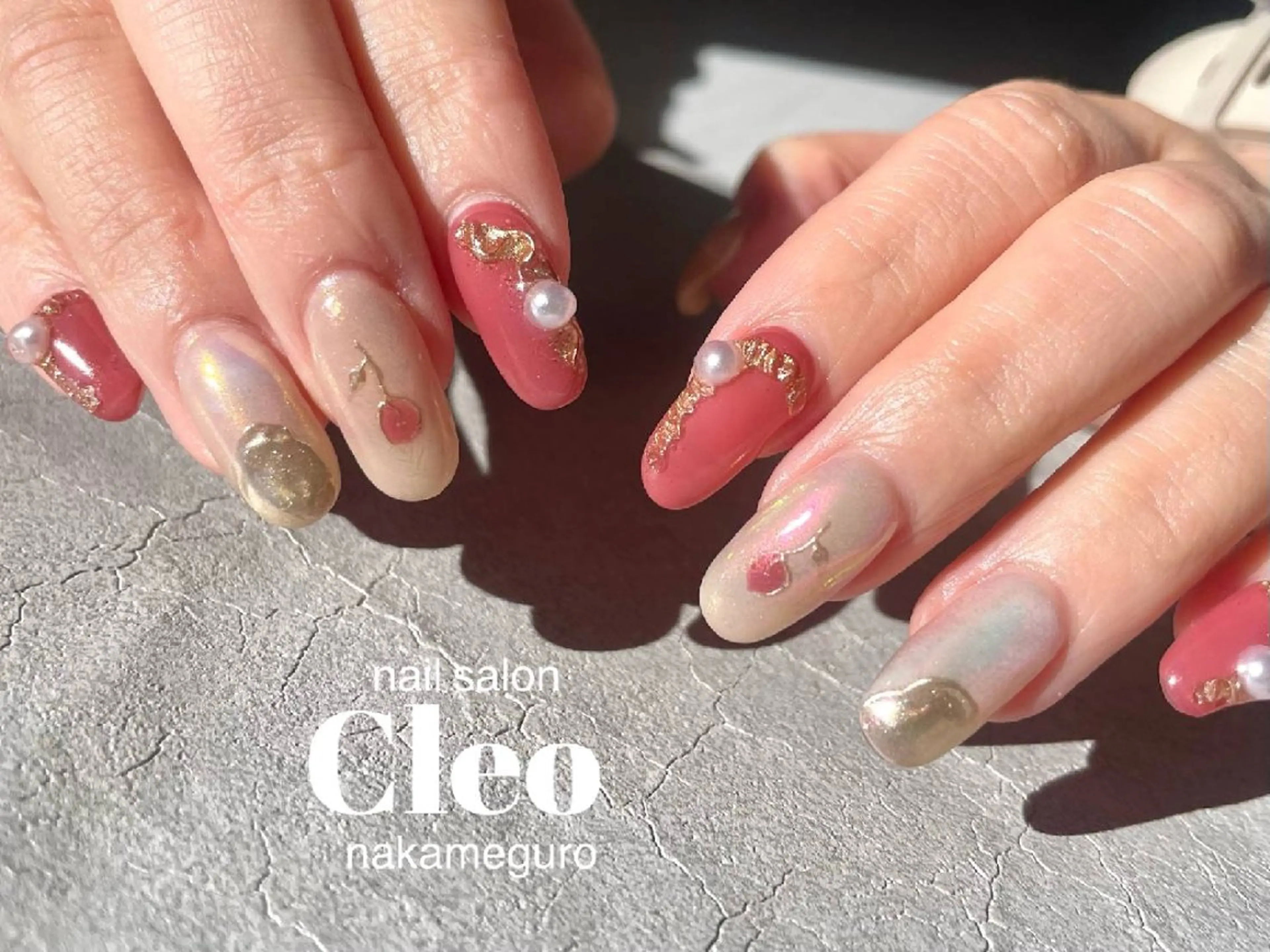 ネイル アートネイル ハンドネイル Cleo中目黒店 hitomiのネイルデザイン