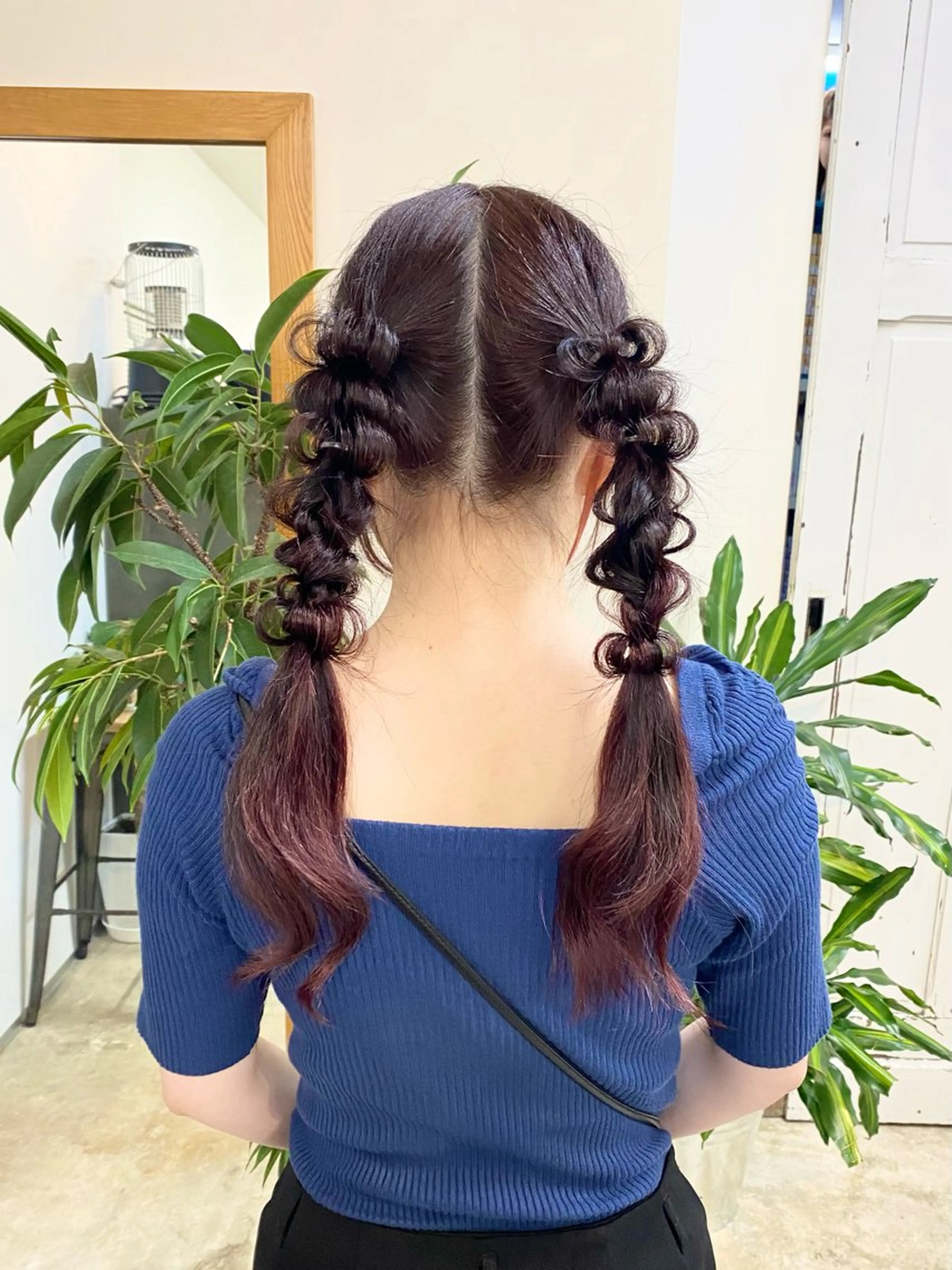 ロング カラー ヘアアレンジ カット souco/ moenoのヘアスタイル