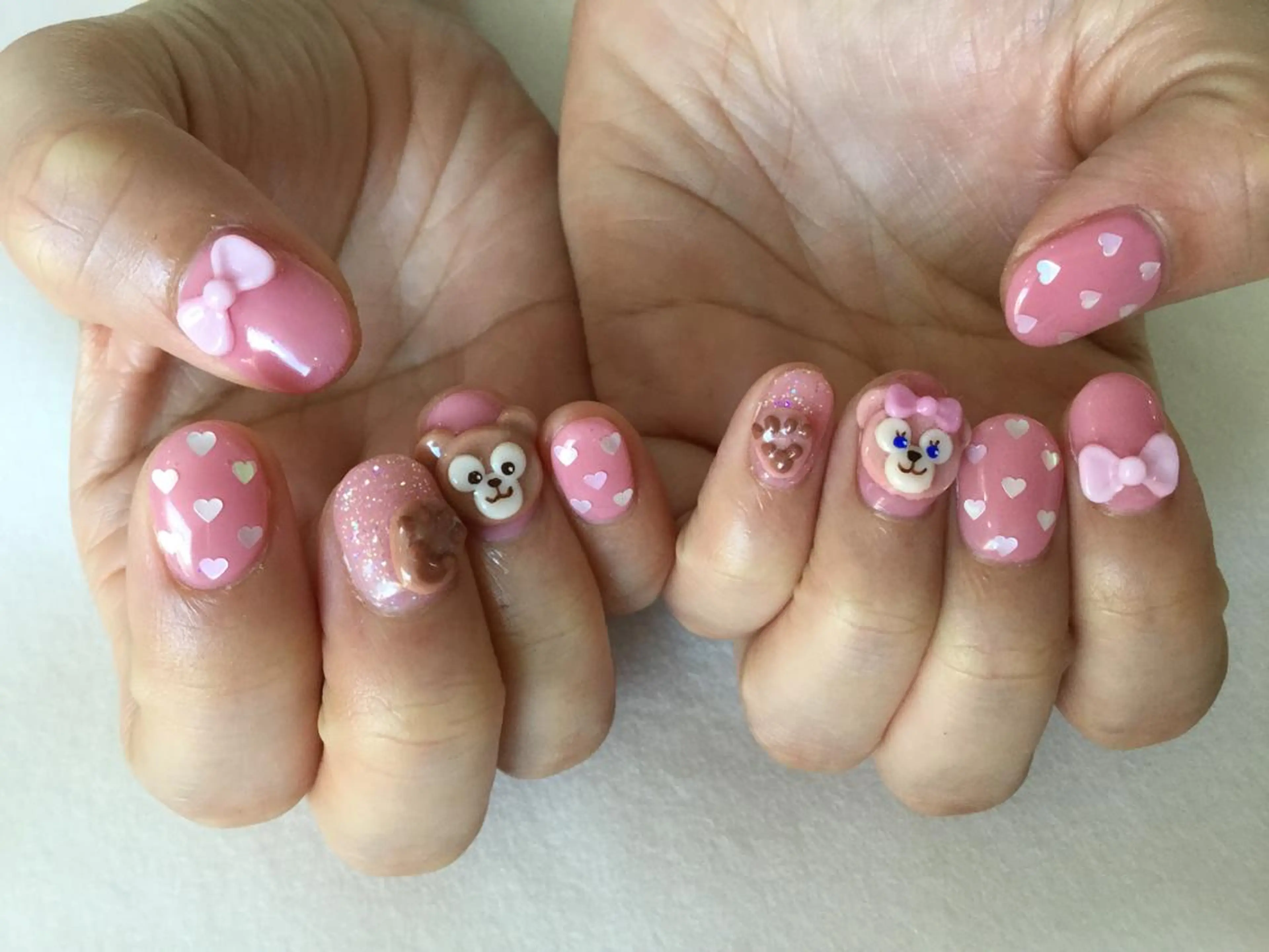 ネイル ハンドネイル 💎🐰 saki. m 🐰💎のネイルデザイン