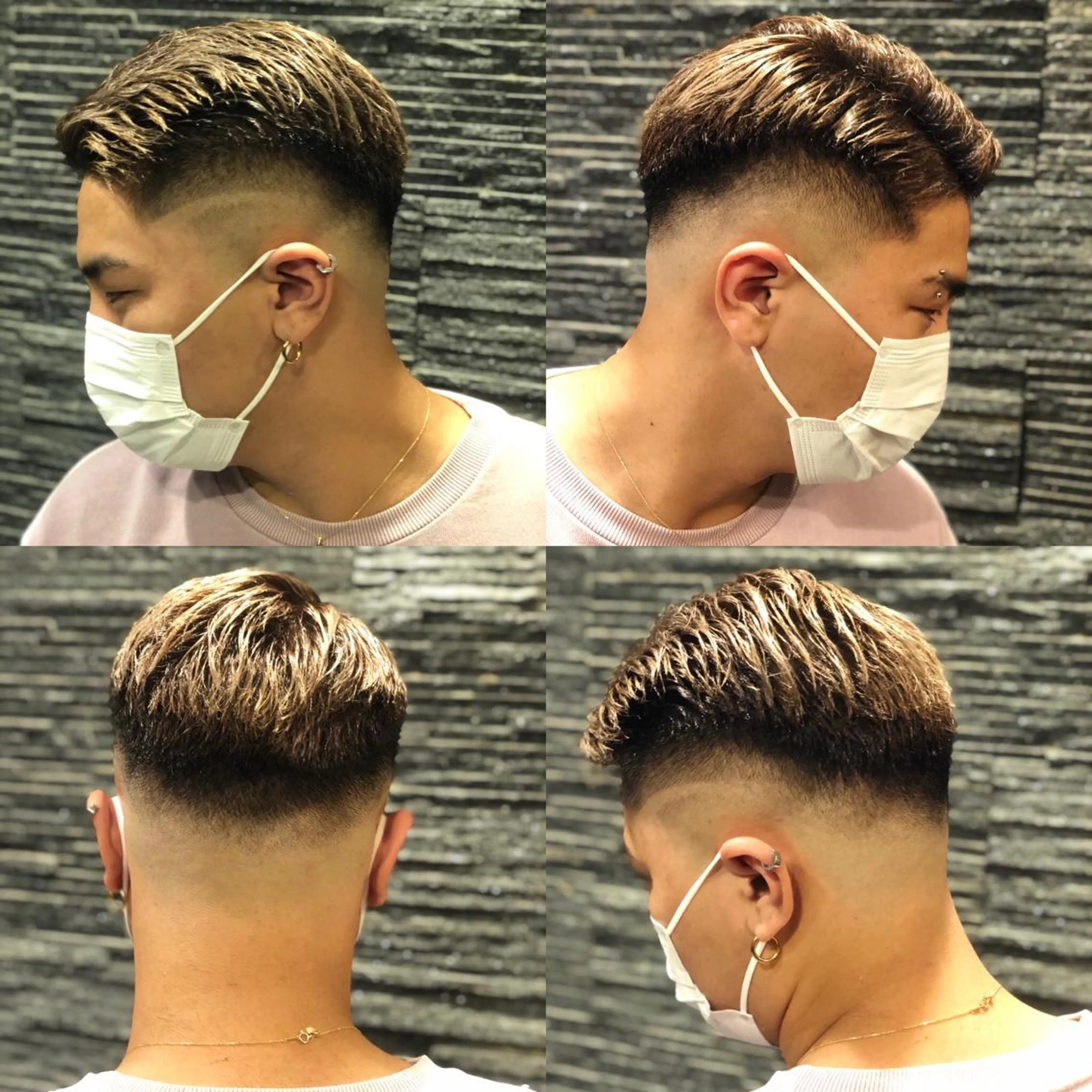 ショート ヘアアレンジ メンズ 萩原 勇樹のヘアスタイル