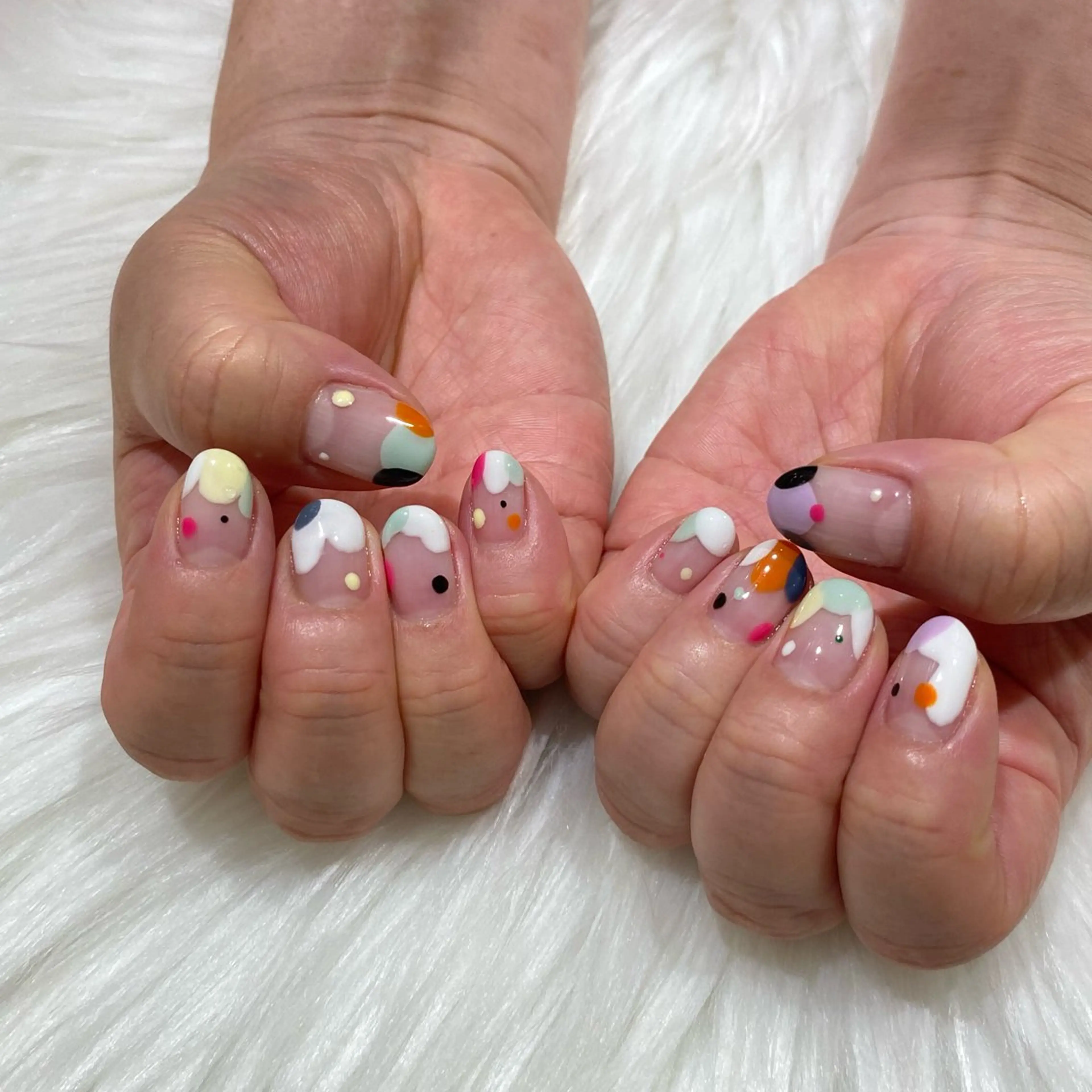 ネイル ハンドネイル 🥀たなか れね🍋のマツエク・マツパデザイン