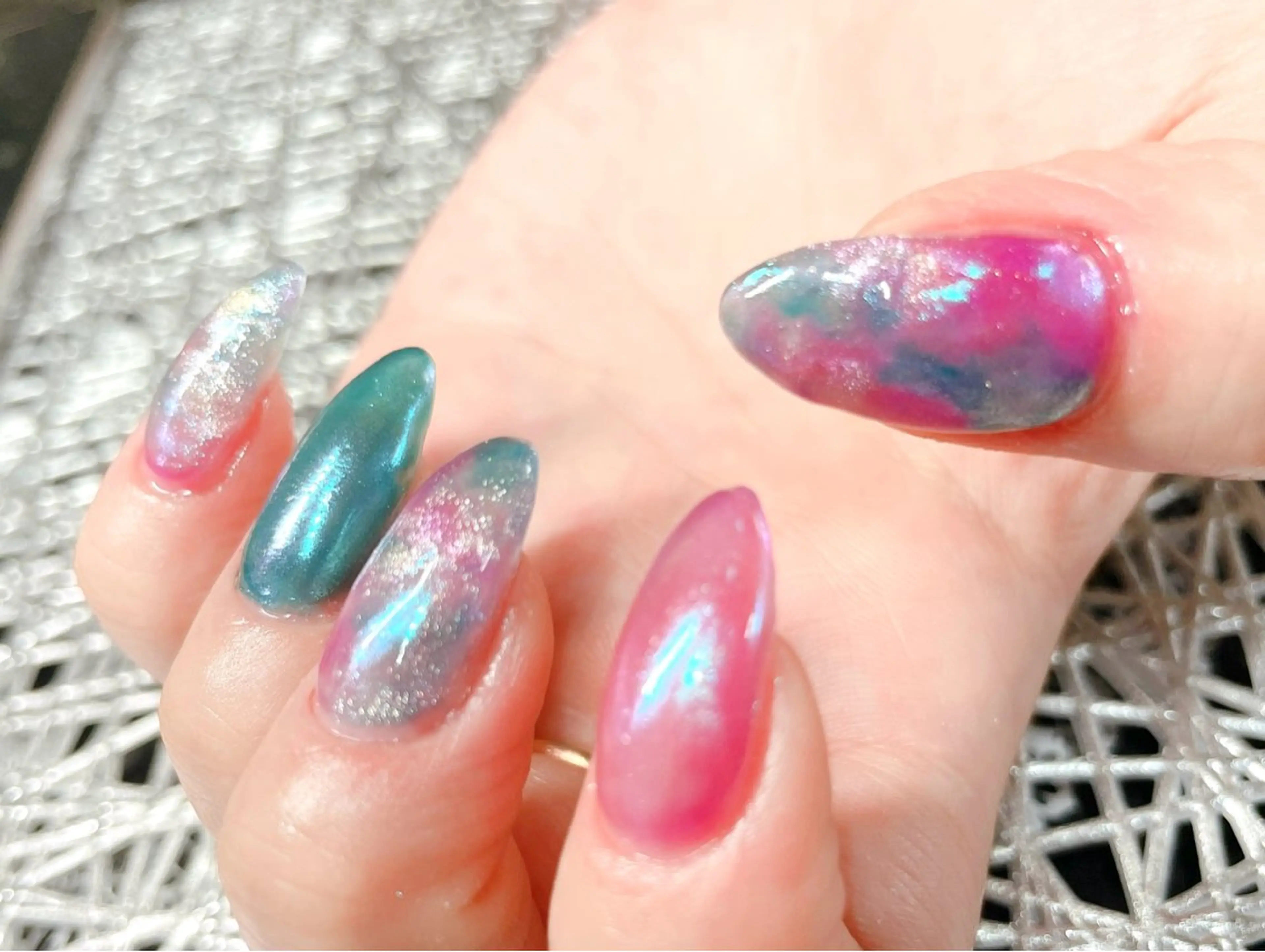 ネイル アートネイル ハンドネイル 林 茉美のマツエク・マツパデザイン