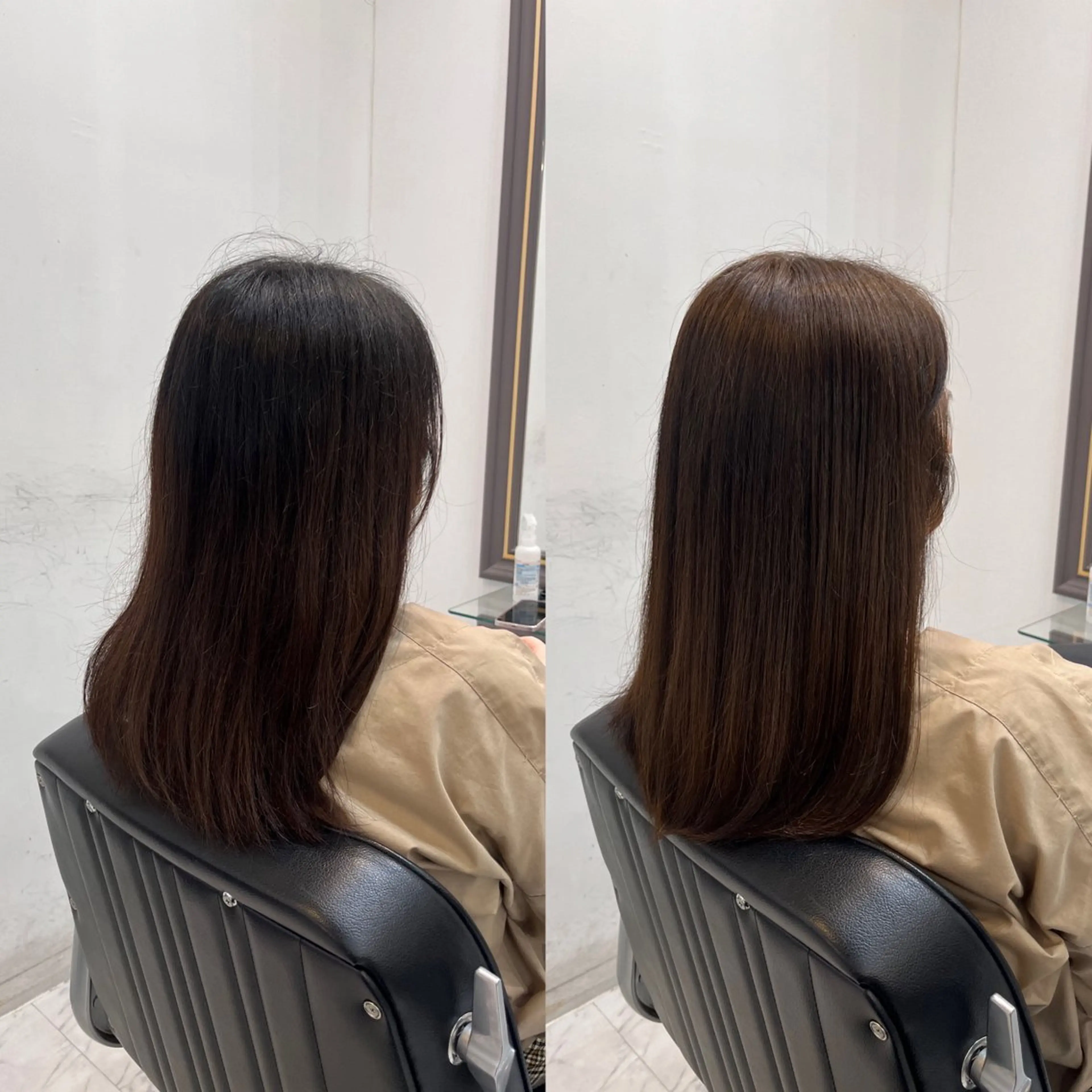 ミディアム カラー トリートメント Hana🌷/ 透明感/艶髪/表参道のヘアスタイル
