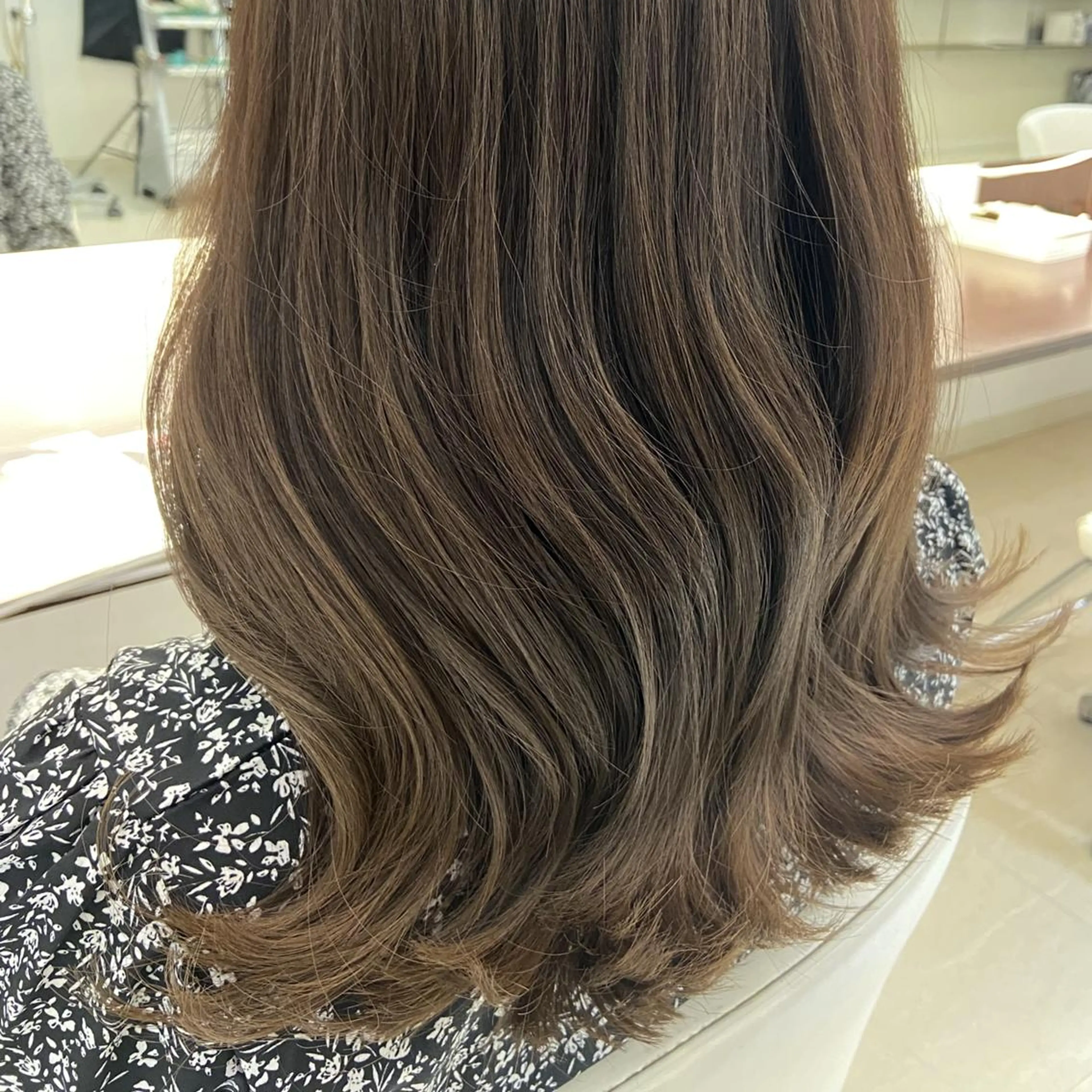 カラー セミロング VanCouncil 札幌本店のヘアスタイル