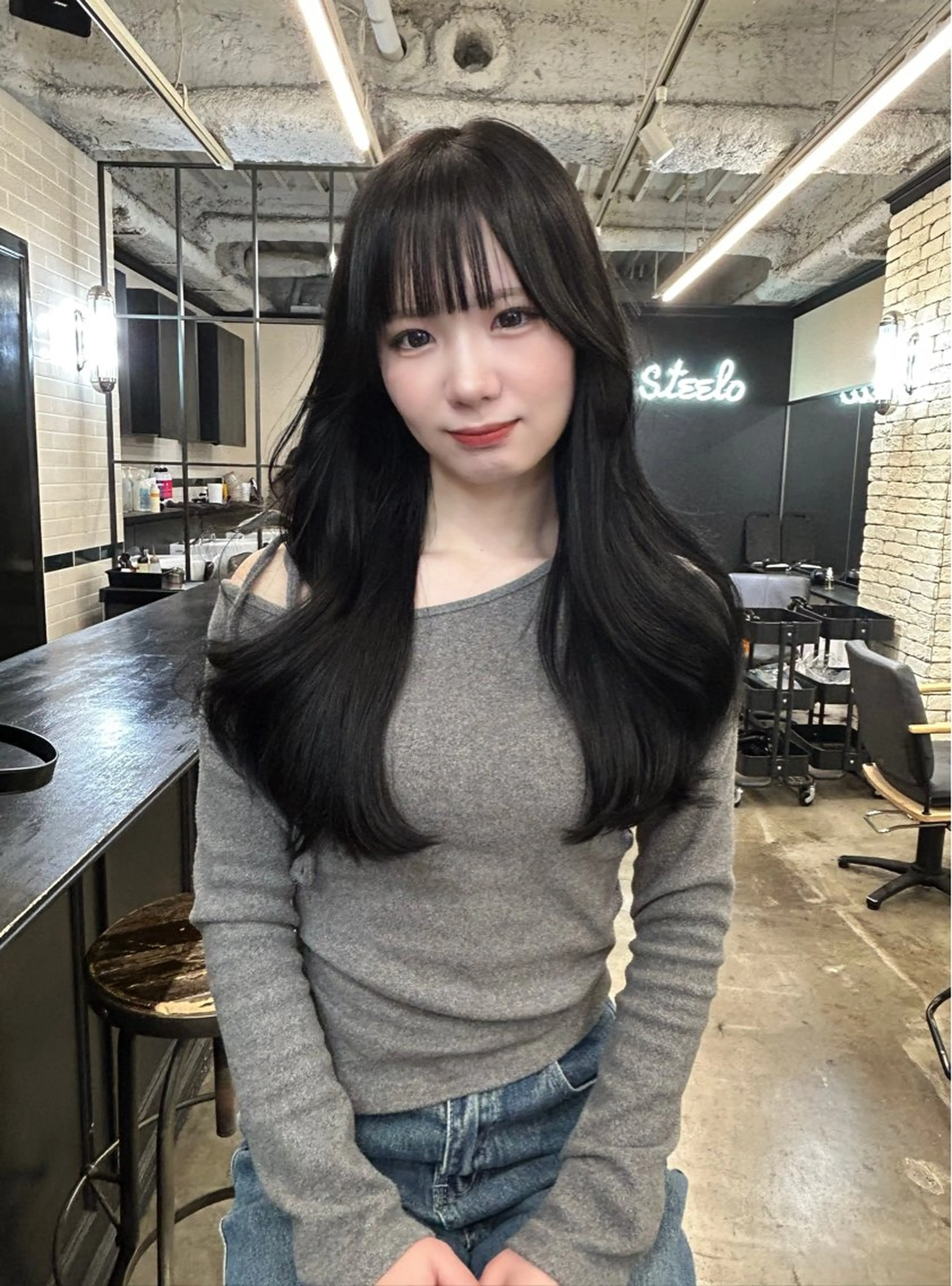 ロング カラー 地毛風艶カラー🌿 喜多夏海のヘアスタイル