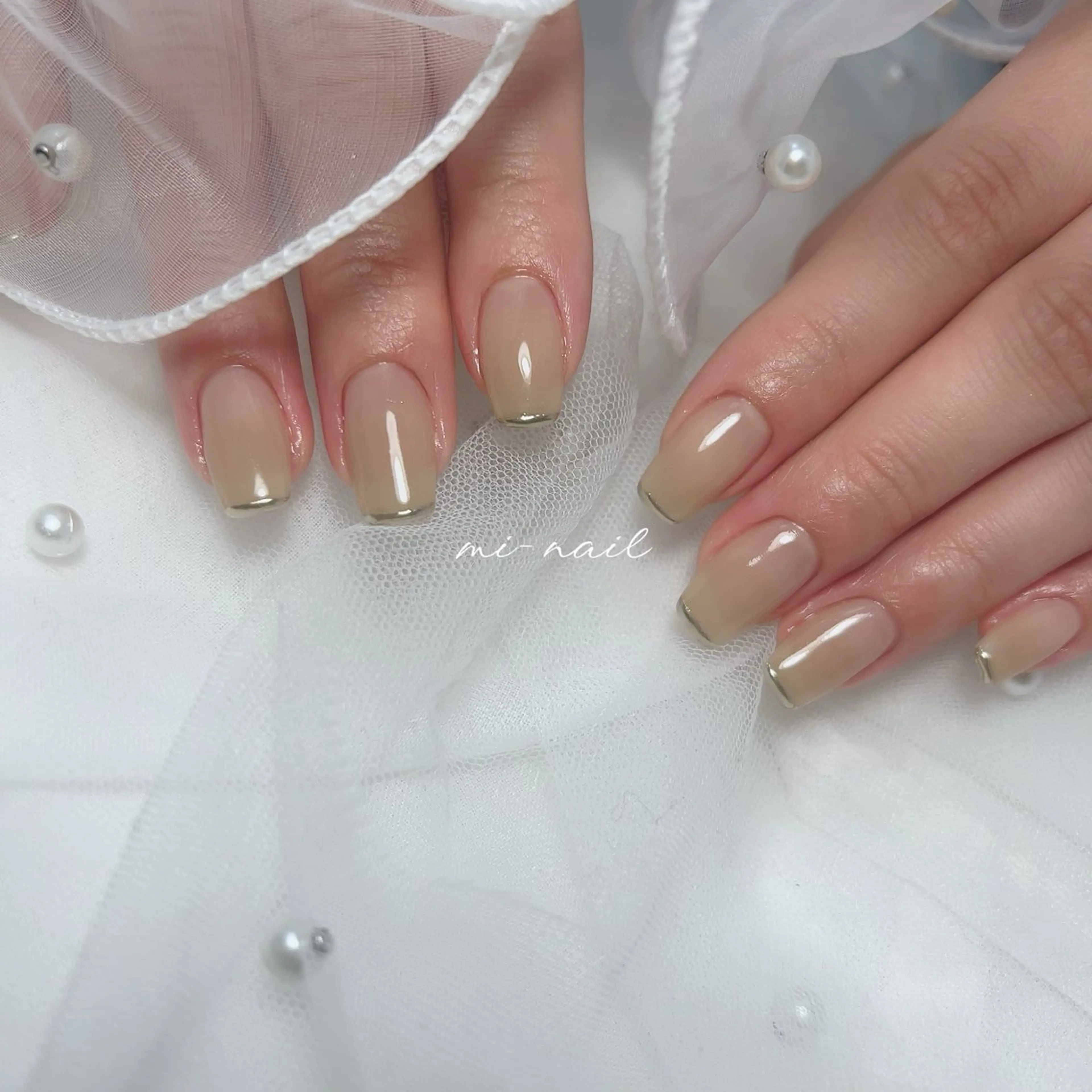 ネイル ハンドネイル ハンドケア ..mi-nail ..のネイルデザイン
