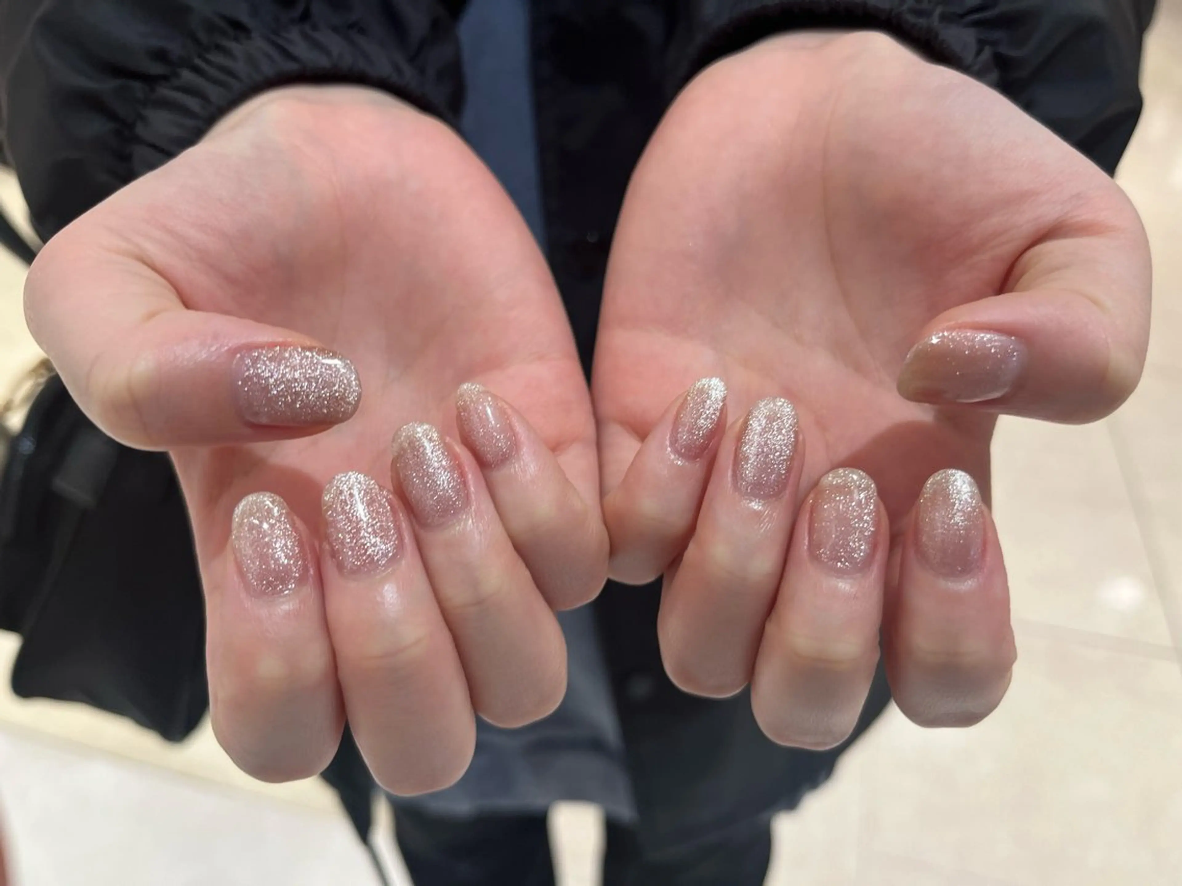 ネイル フラッシュネイル フラッシュマグ キラキラネイル Riry.＊° nailのネイルデザイン